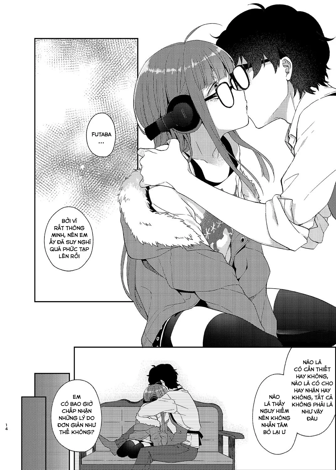 HentaiVN.net - Ảnh 13 - Koibito no Futaba to Shitai Ironna Koto (Persona 5) [恋人の双葉としたいいろんなこと] - Chap 1