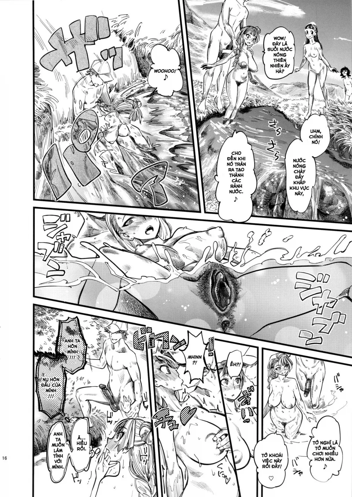 HentaiVN.net - Ảnh 18 - Nudist Mud Bath - Chap 1