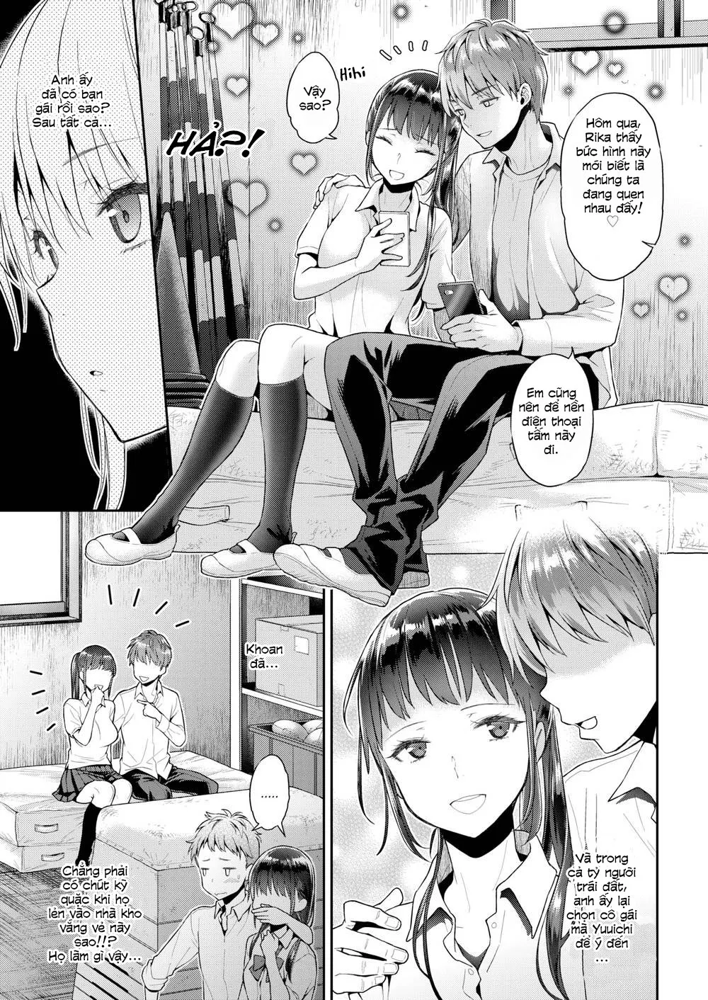 HentaiVN.net - Ảnh 4 - Tuổi trẻ [Youthful Comunication] - Chap 1