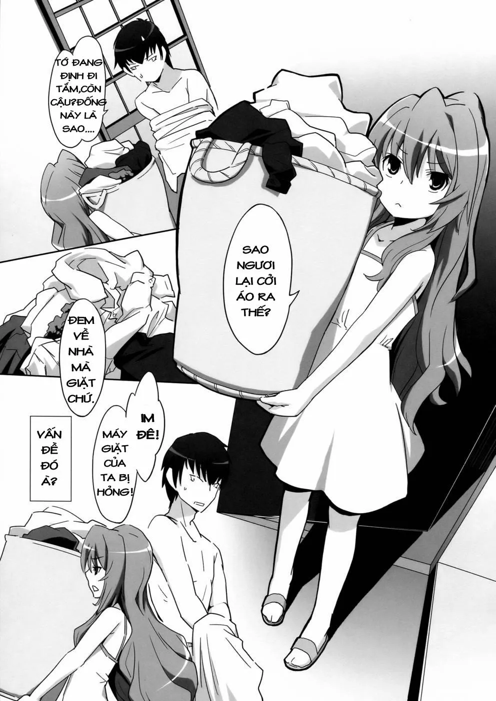 HentaiVN.net - Ảnh 7 - Hirudora! (Toradora!) - Chap 1