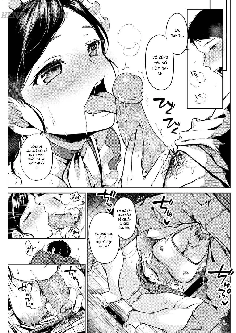 HentaiVN.net - Ảnh 8 - Party For Two [Comic Shitsurakuten 2018-12] - Chap 1