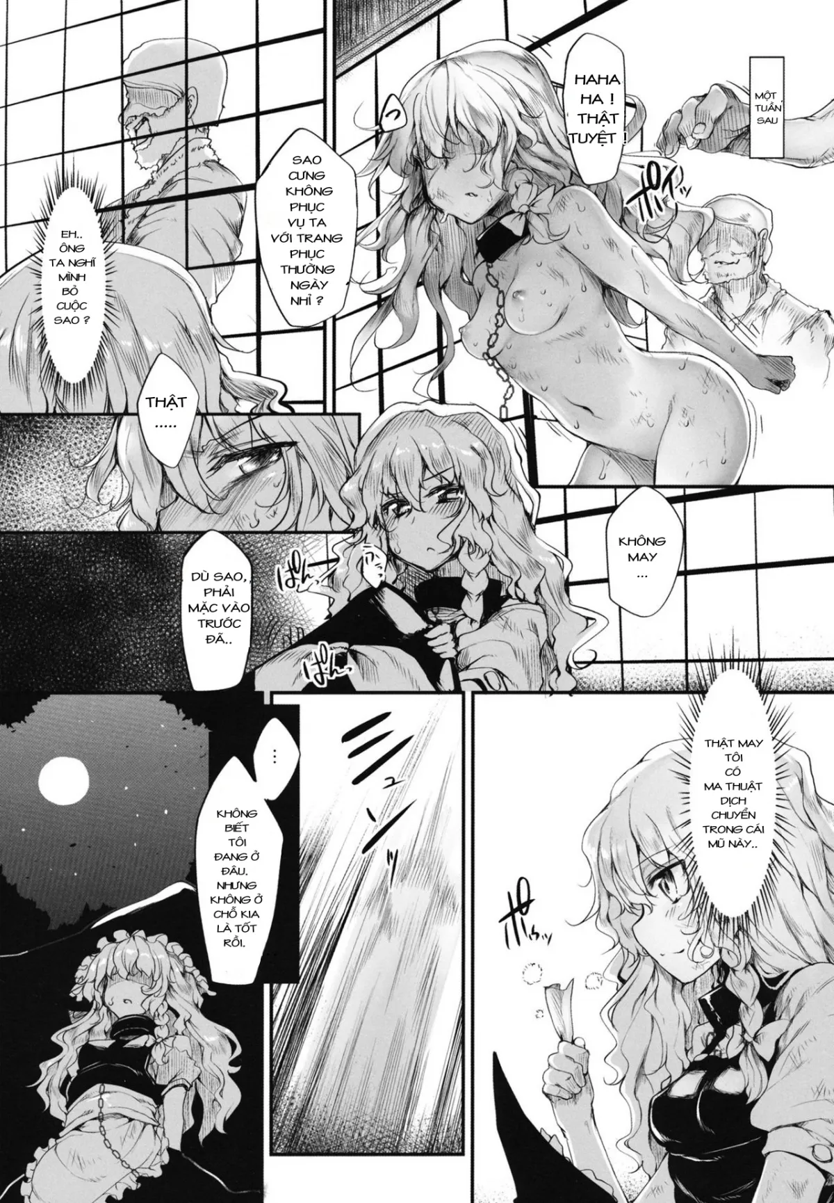 HentaiVN.net - Ảnh 12 - Marisa wa Taihen na Choukyou o Ukete Shimaimashita (Touhou Project) - Chap 1