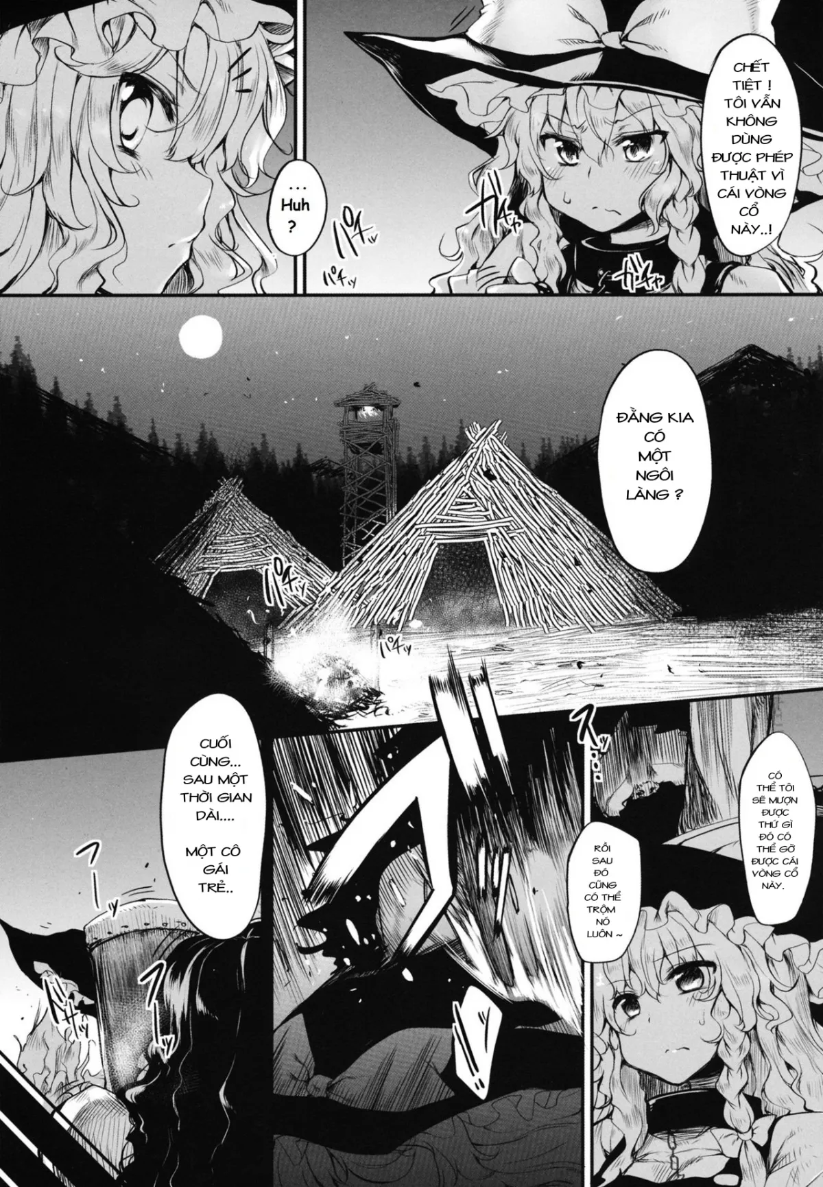 HentaiVN.net - Ảnh 13 - Marisa wa Taihen na Choukyou o Ukete Shimaimashita (Touhou Project) - Chap 1