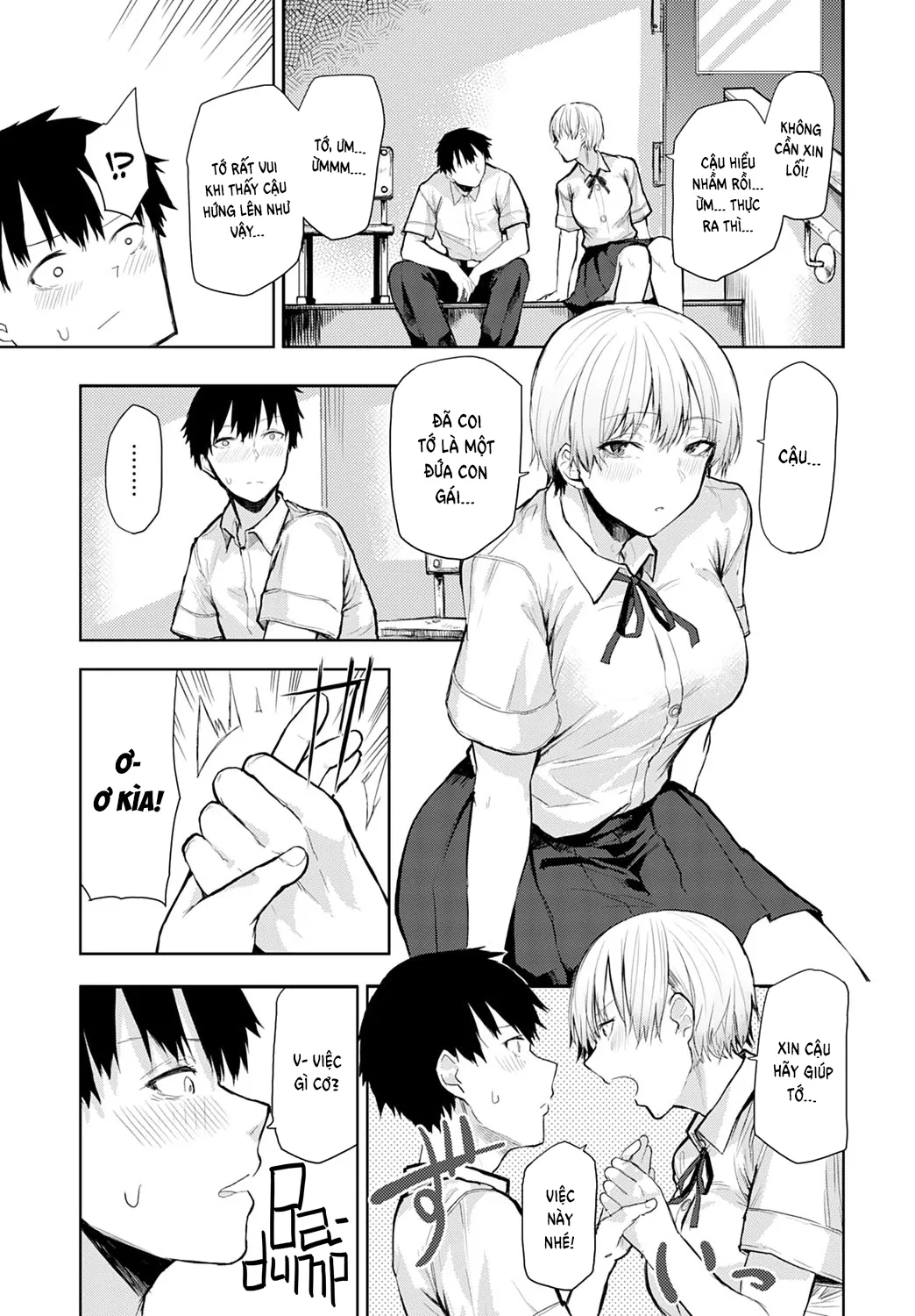 HentaiVN.net - Ảnh 11 - Cao lớn và dễ thương! [Tall & Cute] - Chap 1