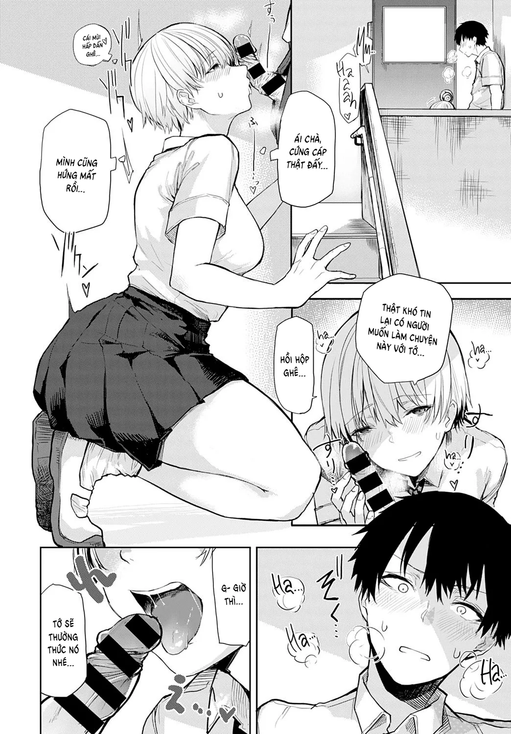 HentaiVN.net - Ảnh 12 - Cao lớn và dễ thương! [Tall & Cute] - Chap 1