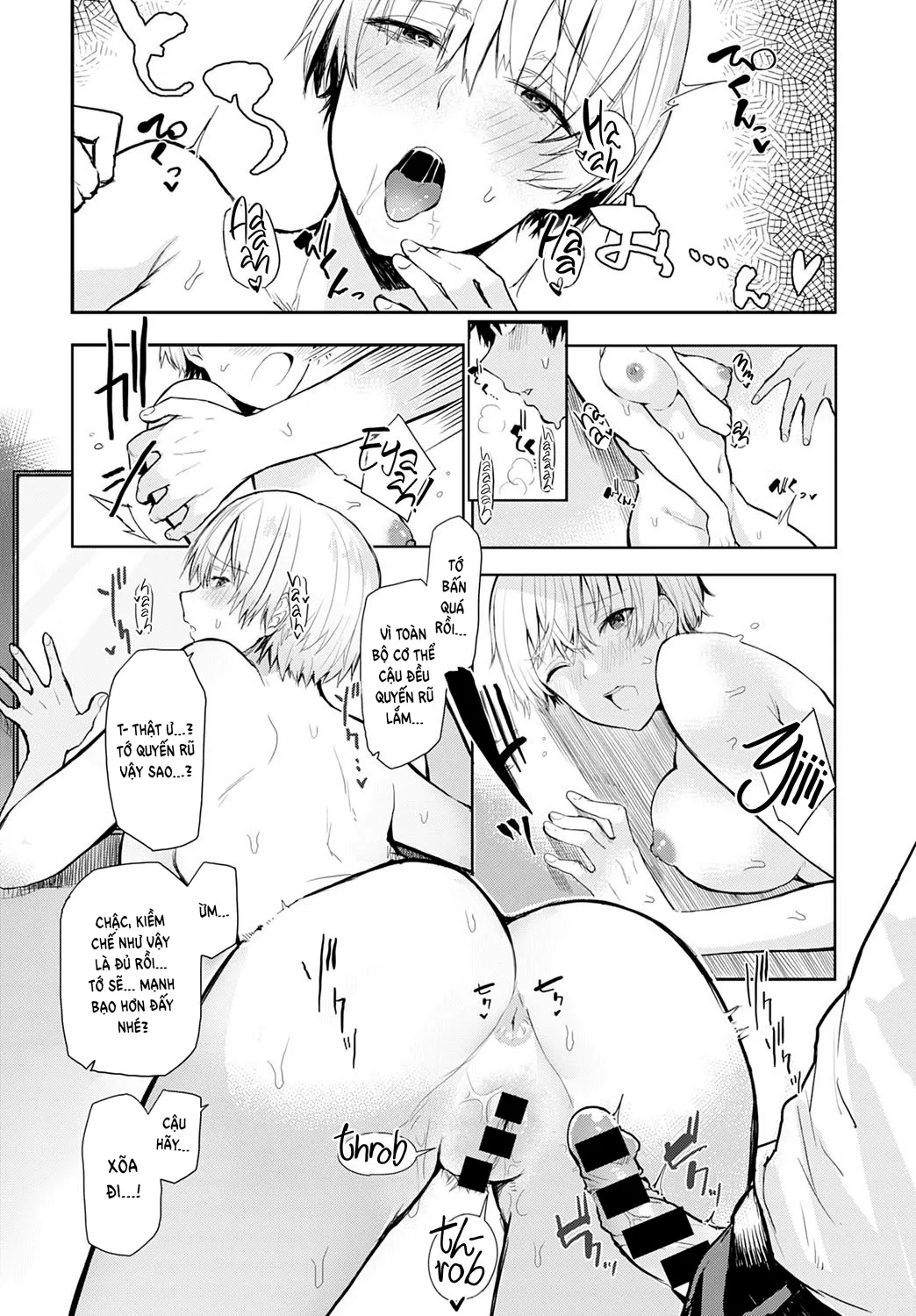 HentaiVN.net - Ảnh 18 - Cao lớn và dễ thương! [Tall & Cute] - Chap 1