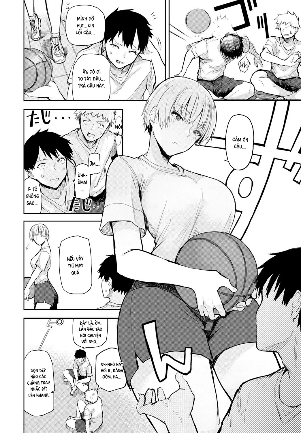 HentaiVN.net - Ảnh 4 - Cao lớn và dễ thương! [Tall & Cute] - Chap 1