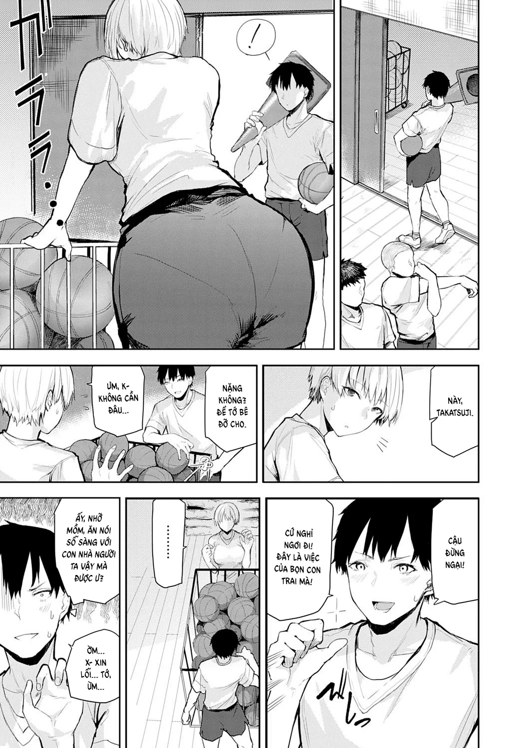 HentaiVN.net - Ảnh 5 - Cao lớn và dễ thương! [Tall & Cute] - Chap 1