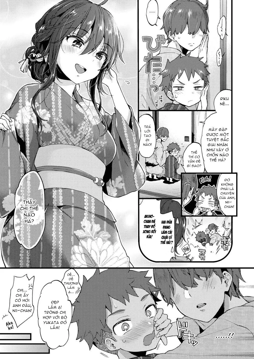 HentaiVN.net - Ảnh 4 - Over Summer - Chap 1