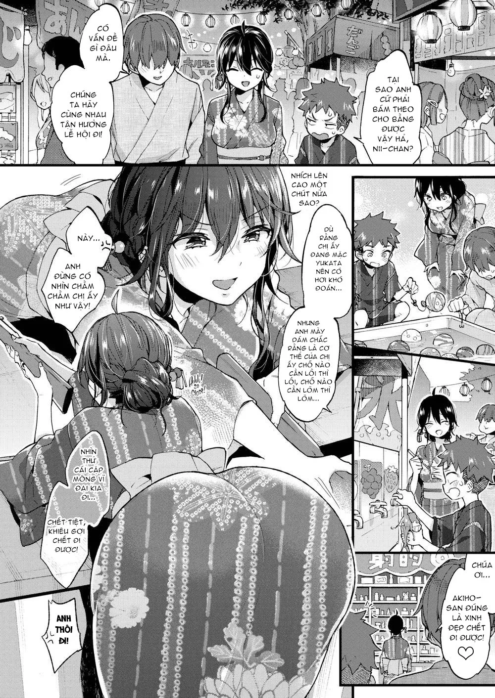 HentaiVN.net - Ảnh 5 - Over Summer - Chap 1
