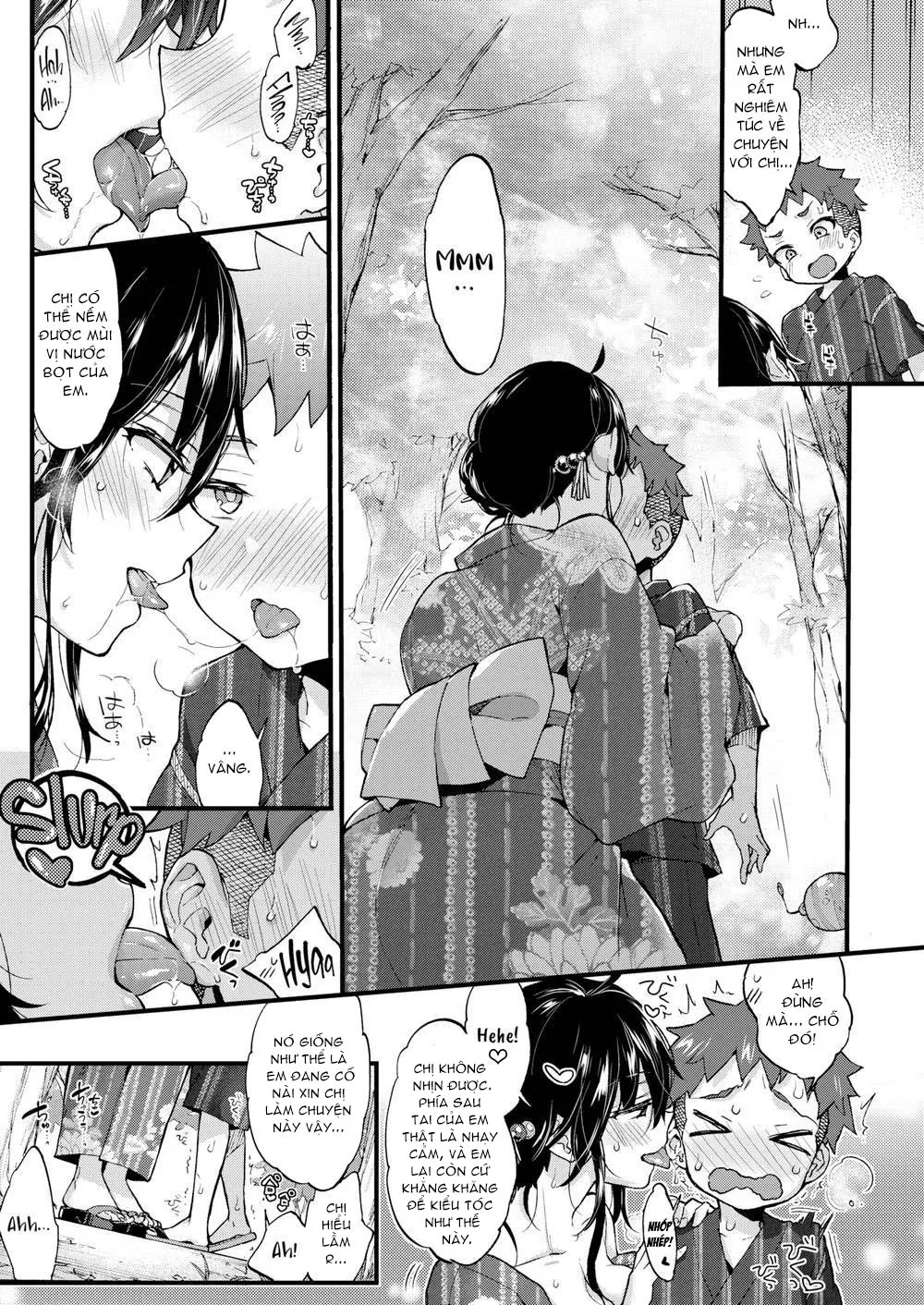 HentaiVN.net - Ảnh 8 - Over Summer - Chap 1