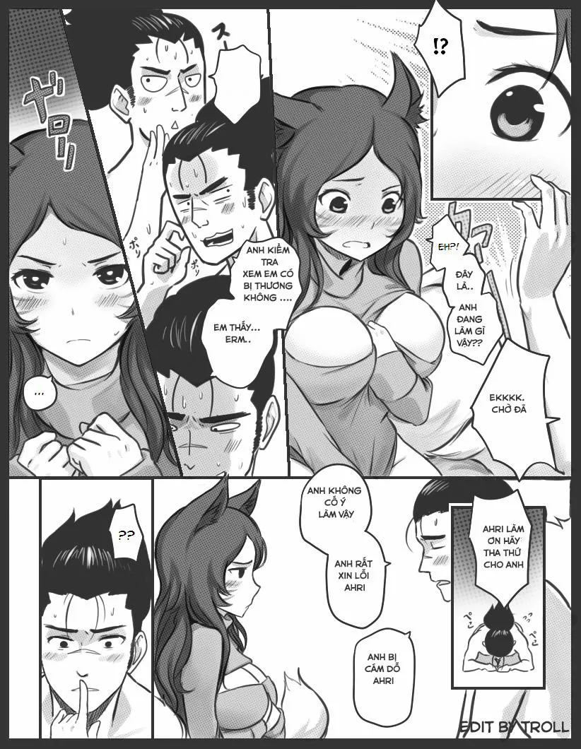HentaiVN.net - Ảnh 13 - Fox Charm - Ahri x Yasuo (League of Legends) - Chap 1