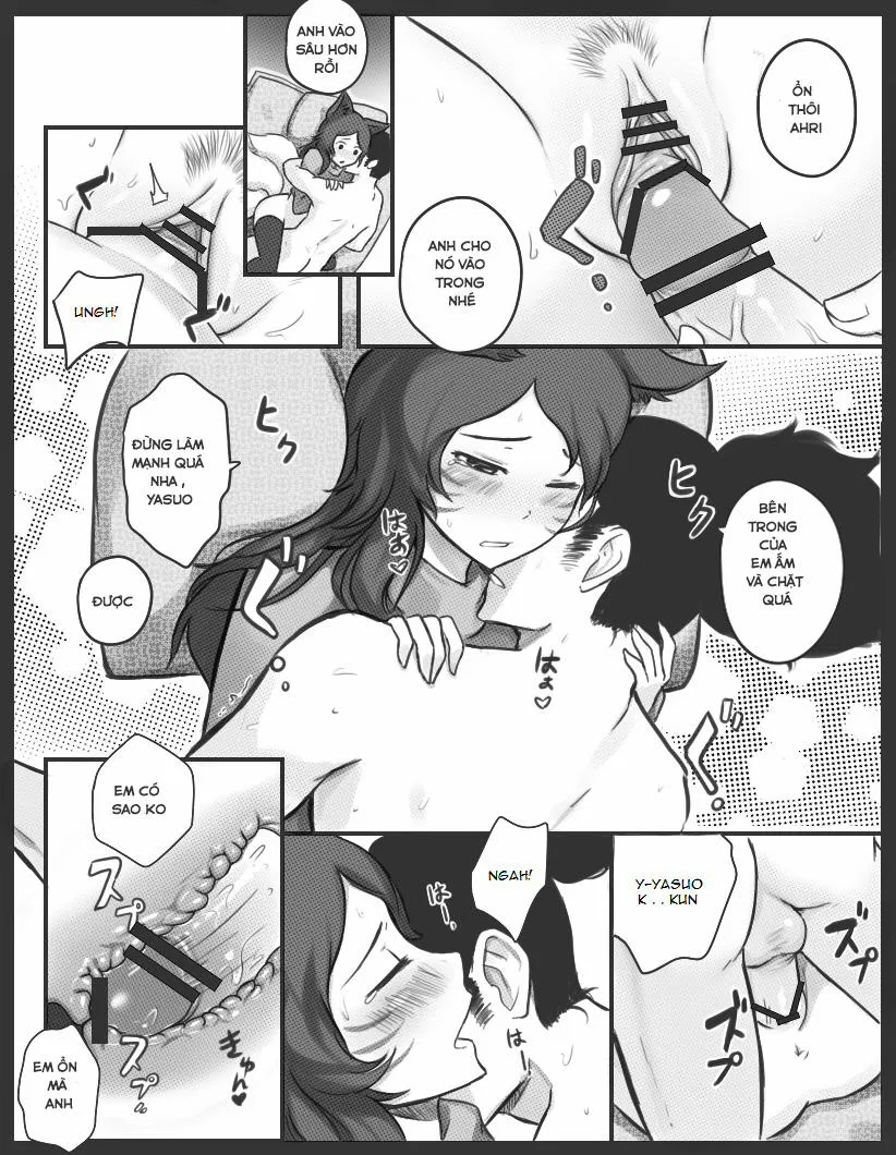 HentaiVN.net - Ảnh 18 - Fox Charm - Ahri x Yasuo (League of Legends) - Chap 1
