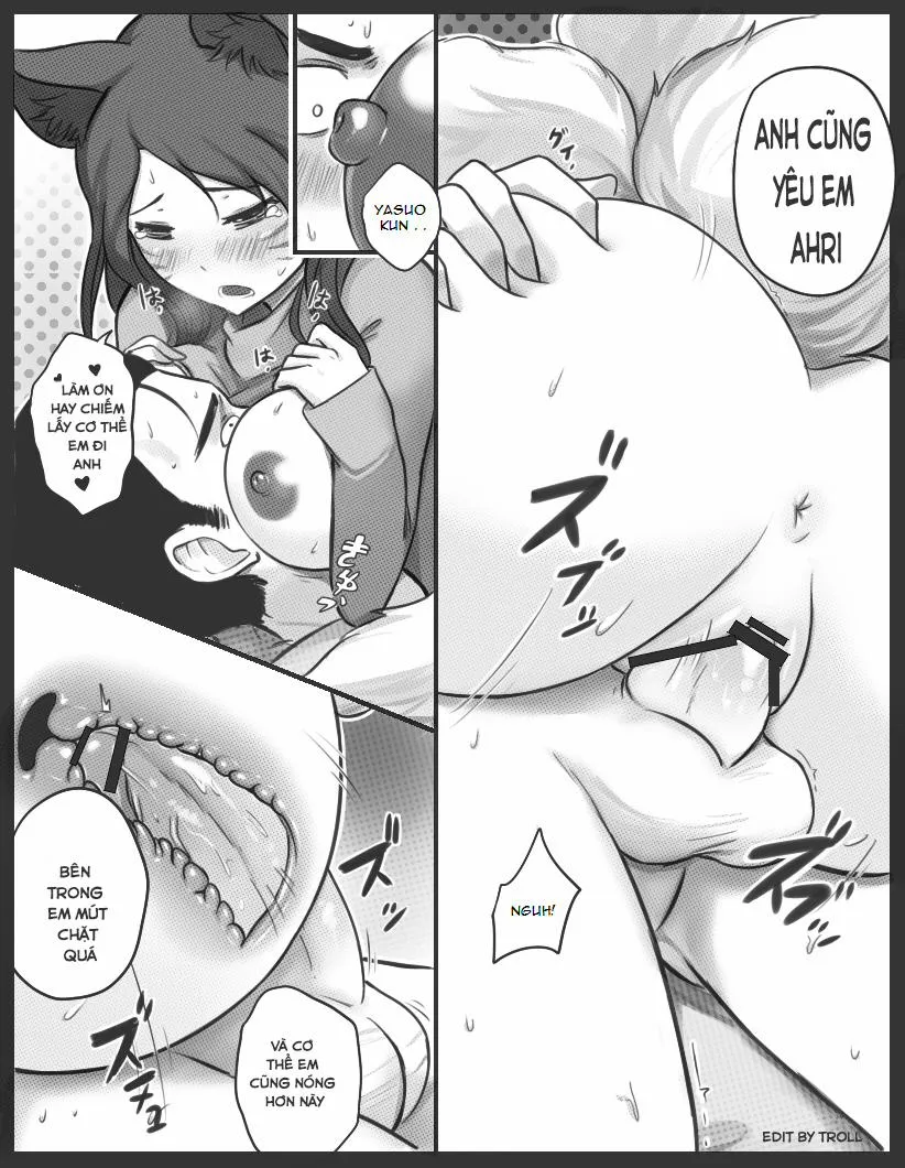HentaiVN.net - Ảnh 20 - Fox Charm - Ahri x Yasuo (League of Legends) - Chap 1