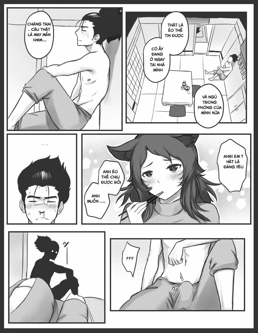 HentaiVN.net - Ảnh 6 - Fox Charm - Ahri x Yasuo (League of Legends) - Chap 1