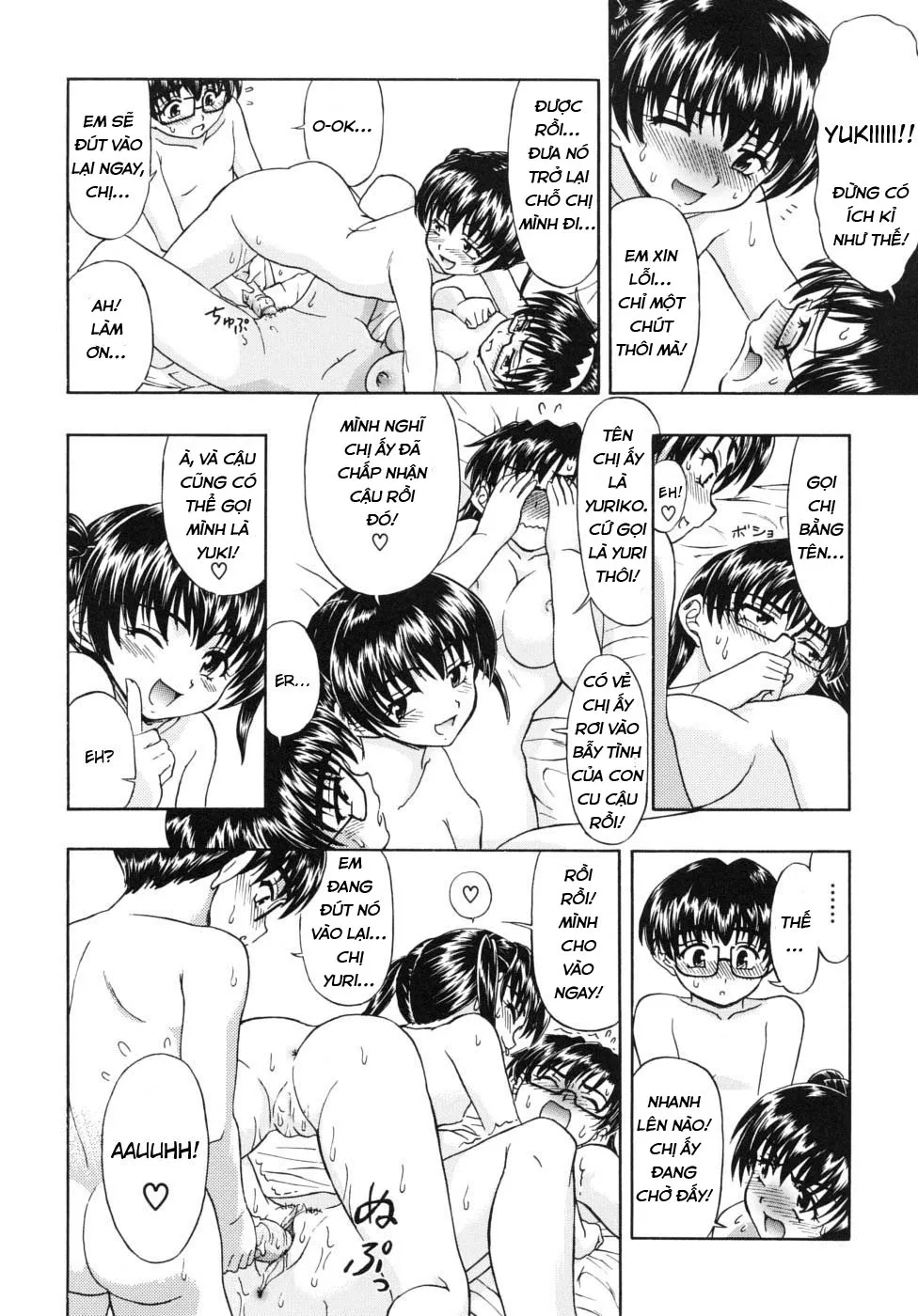 HentaiVN.net - Ảnh 14 - Ván ThreeSome Của Loli, Big Boobs Và Shota [Shojo to Hishojo to Doutei to, Virgin Girl, Non-Virgin Girl and Virgin Boy] - Chap 1