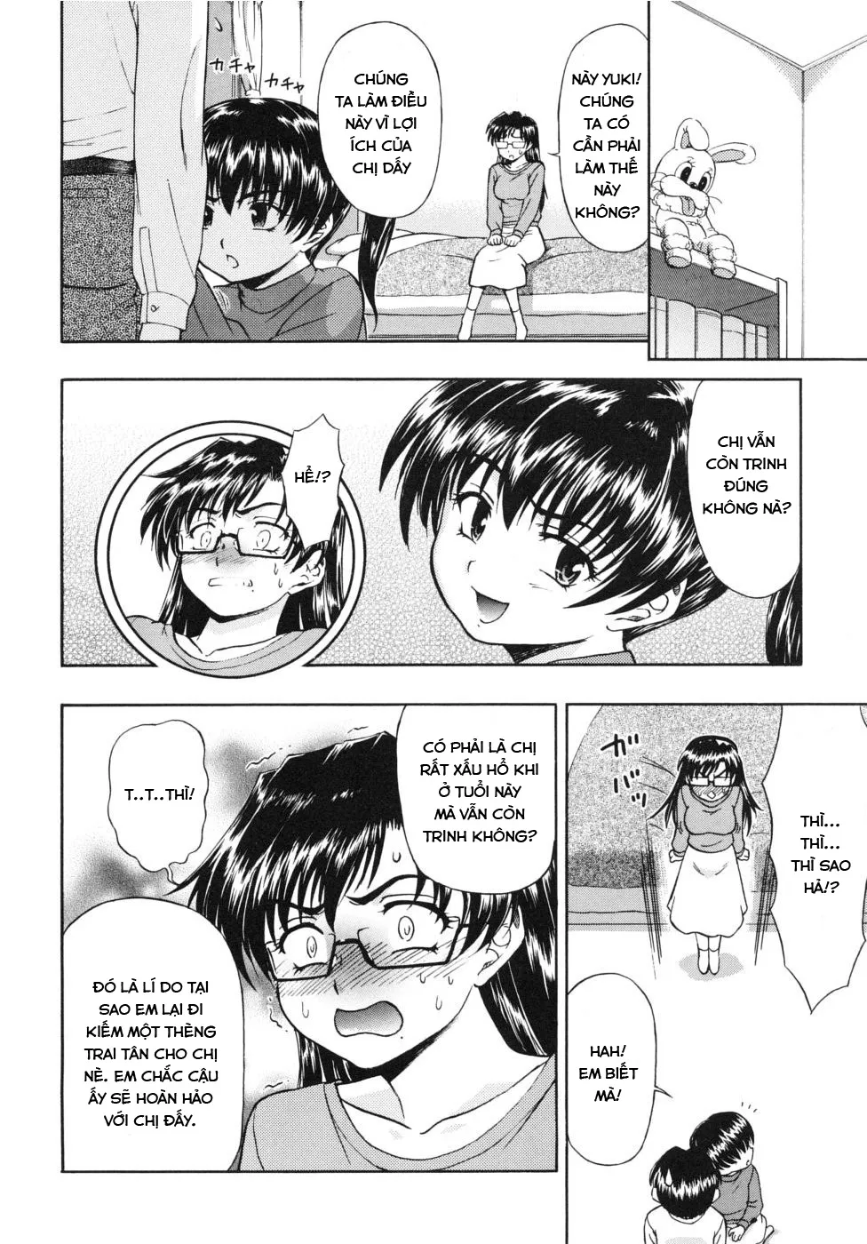 HentaiVN.net - Ảnh 4 - Ván ThreeSome Của Loli, Big Boobs Và Shota [Shojo to Hishojo to Doutei to, Virgin Girl, Non-Virgin Girl and Virgin Boy] - Chap 1