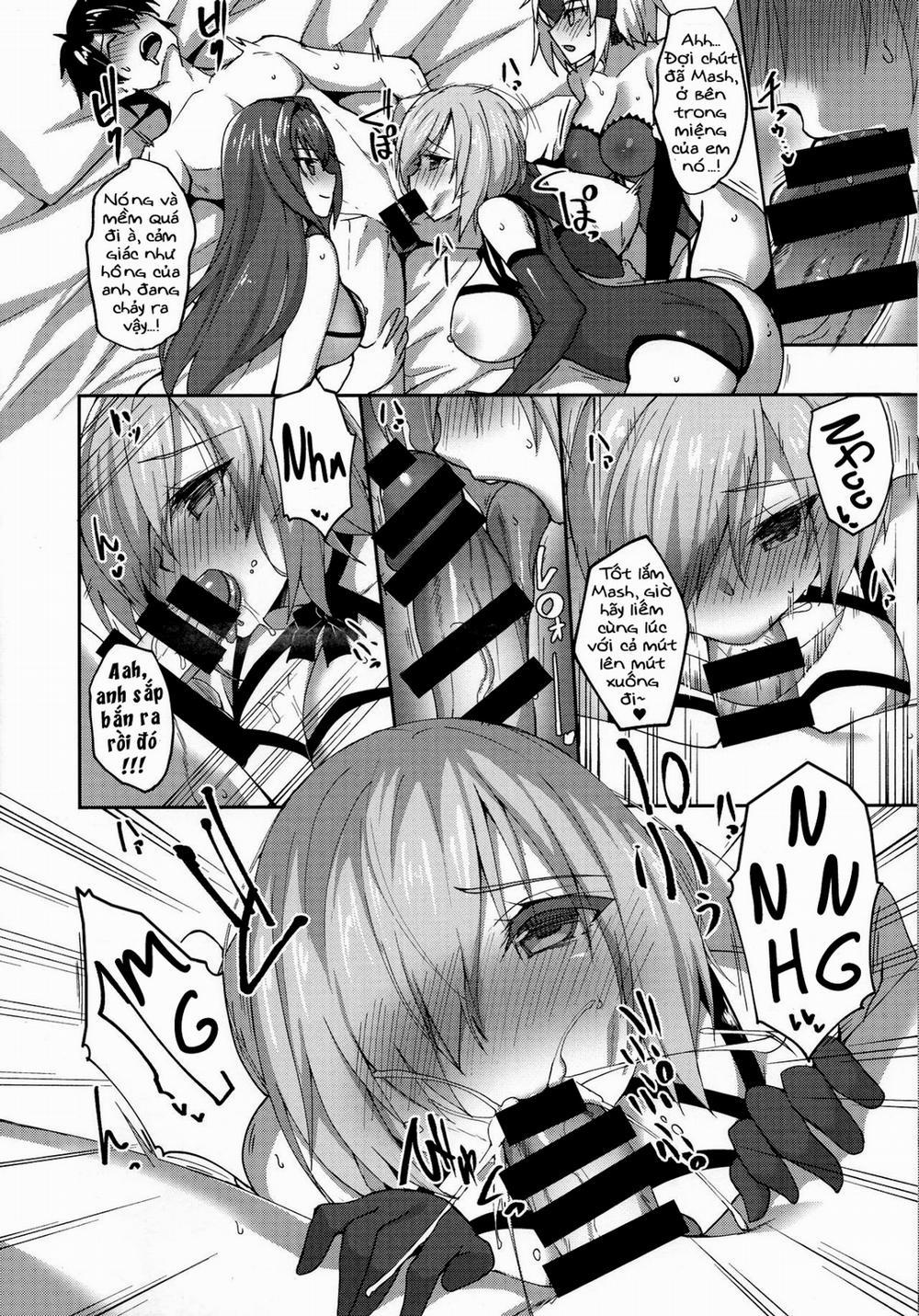 HentaiVN.net - Ảnh 7 - Shishou ga Michibiku Chaldea Servant Harem Seikatsu (Fate/Grand Order) [My Teacher’s Chaldea Servant Harem Orgy Lessons; Dàn harem của Master tổ chức Chaldea] - Chap 1