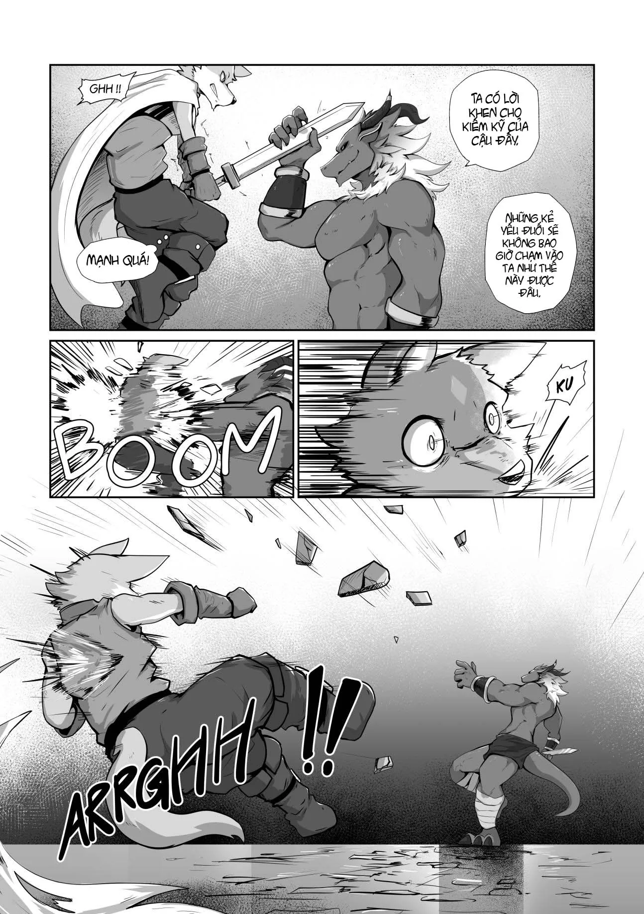 HentaiVN.net - Ảnh 11 - Hiệp sĩ và ác ma [Where you belong] - Chap 1