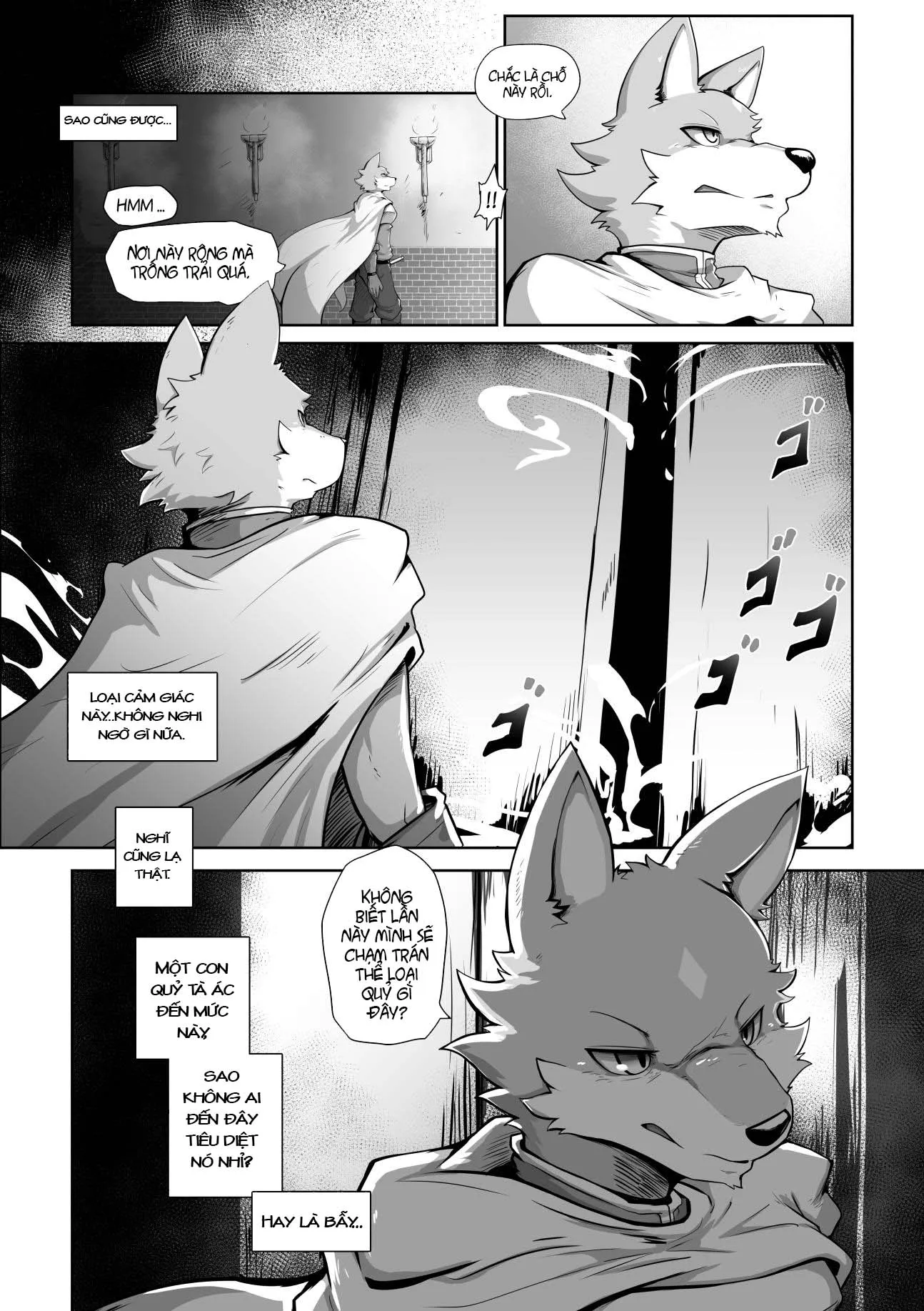 HentaiVN.net - Ảnh 5 - Hiệp sĩ và ác ma [Where you belong] - Chap 1