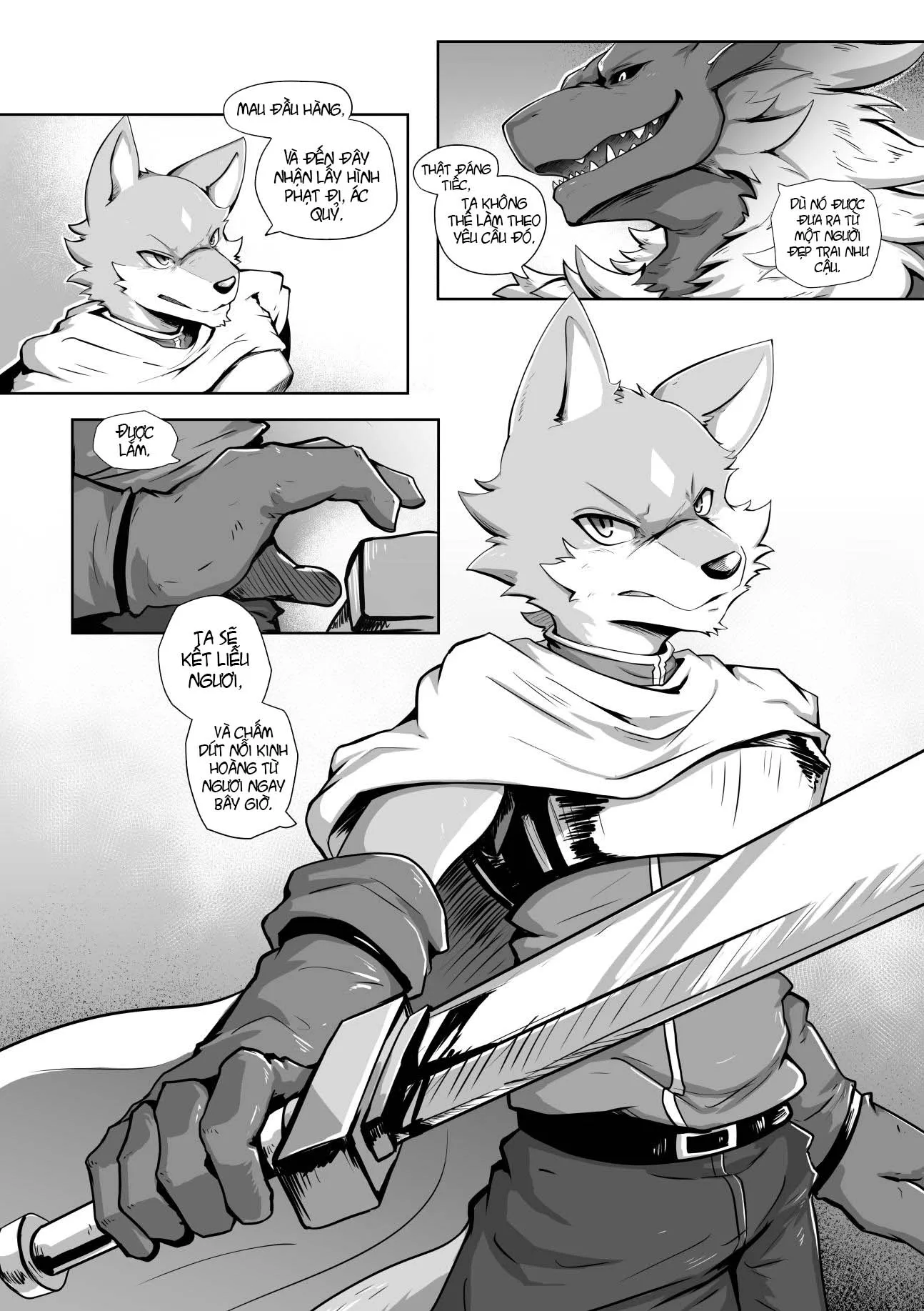 HentaiVN.net - Ảnh 7 - Hiệp sĩ và ác ma [Where you belong] - Chap 1