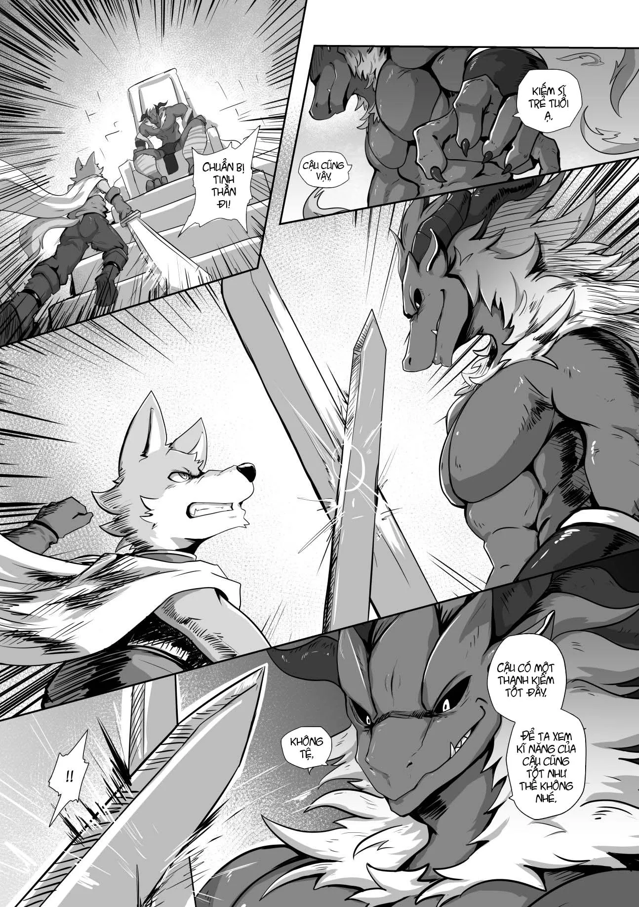 HentaiVN.net - Ảnh 8 - Hiệp sĩ và ác ma [Where you belong] - Chap 1