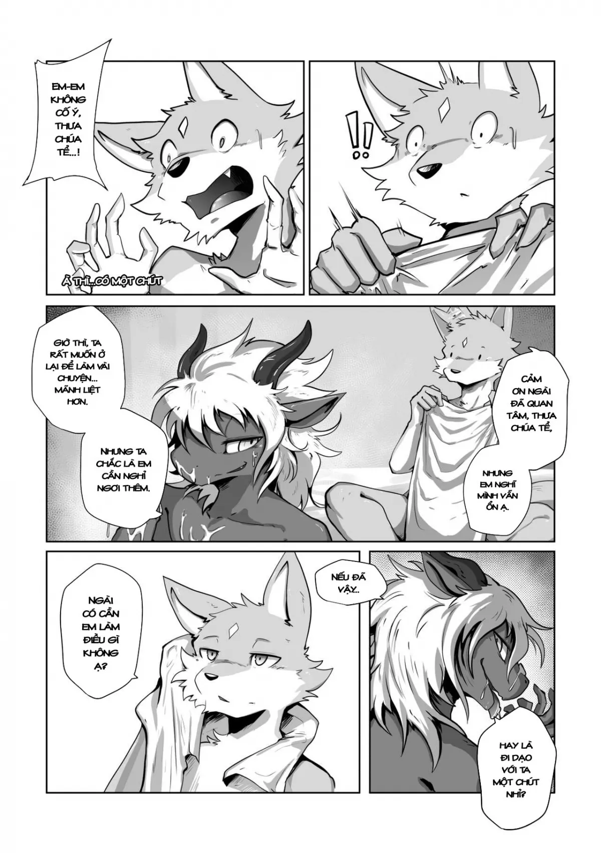 HentaiVN.net - Ảnh 13 - Hiệp sĩ và ác ma [Where you belong] - Chap 2