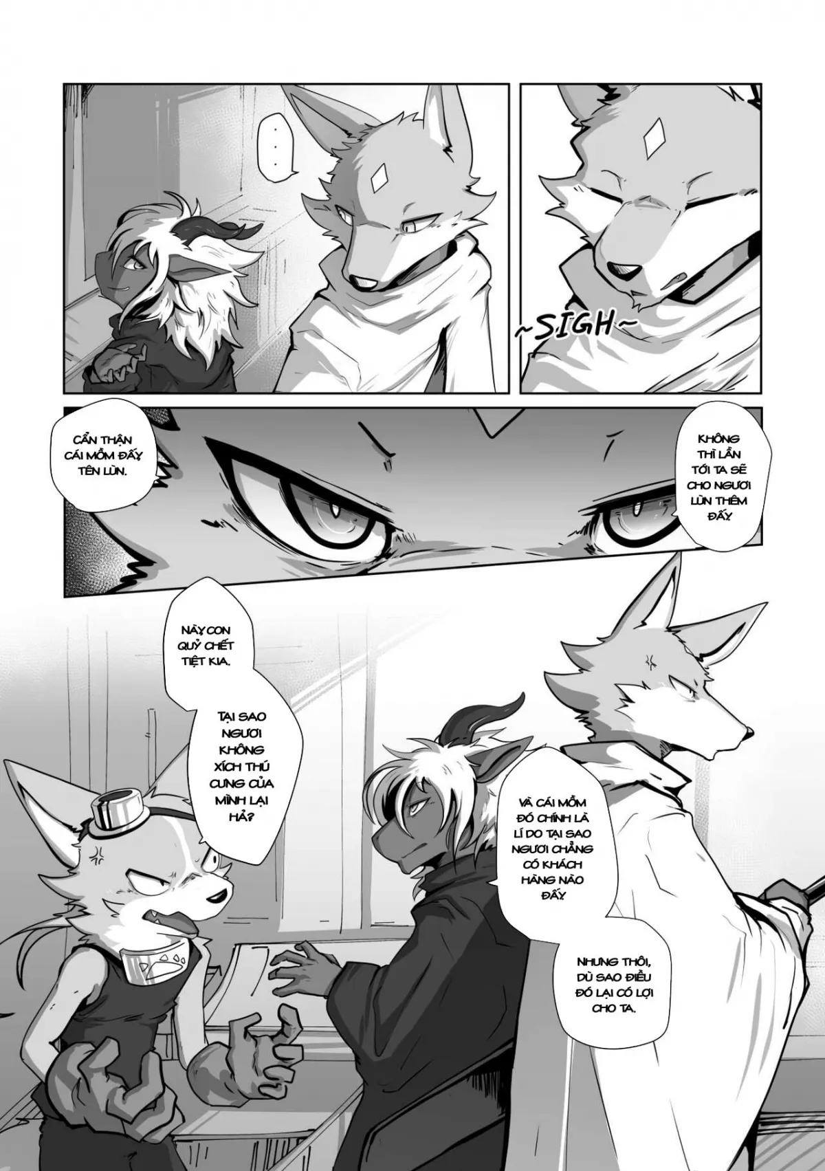 HentaiVN.net - Ảnh 17 - Hiệp sĩ và ác ma [Where you belong] - Chap 2