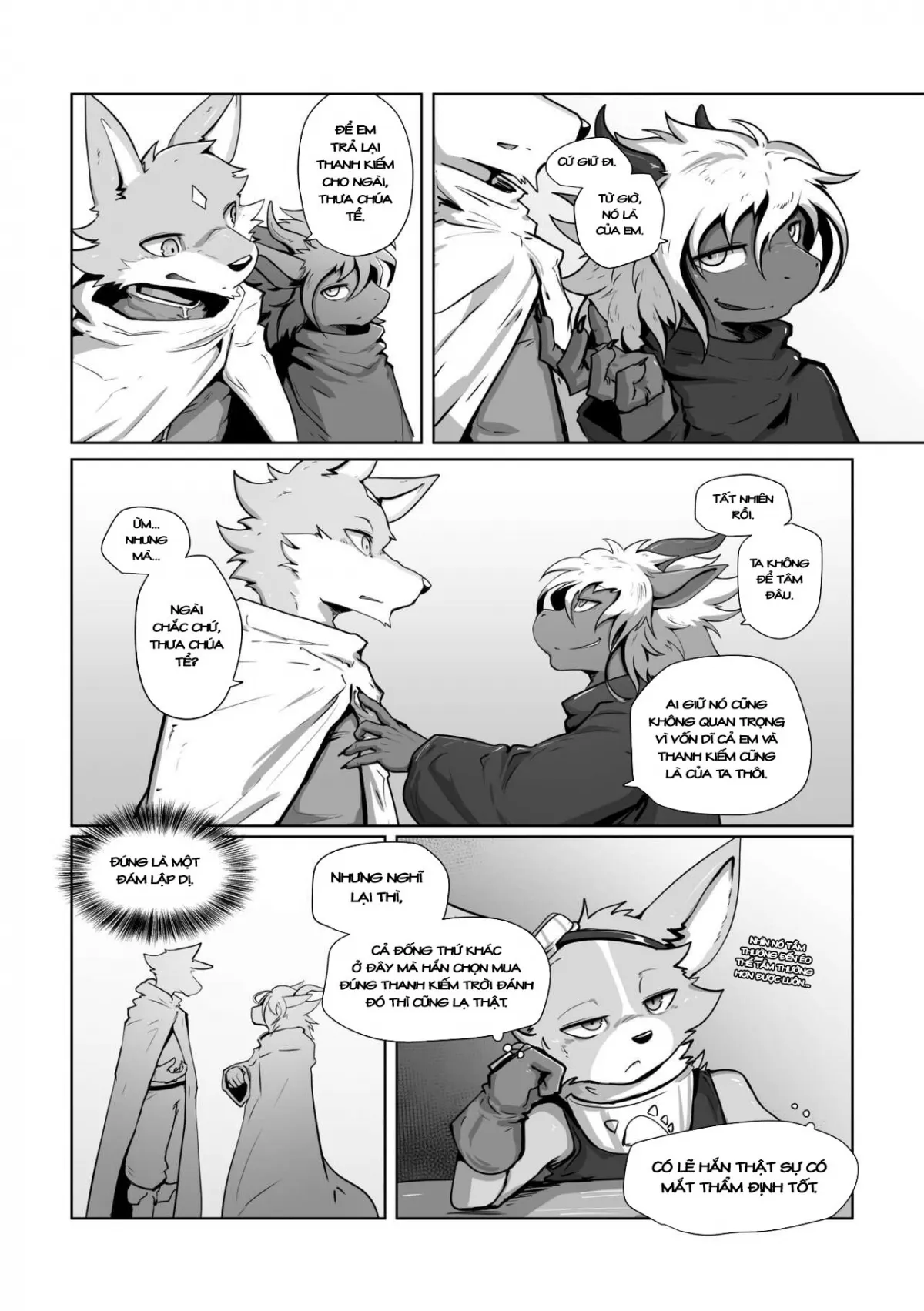 HentaiVN.net - Ảnh 21 - Hiệp sĩ và ác ma [Where you belong] - Chap 2