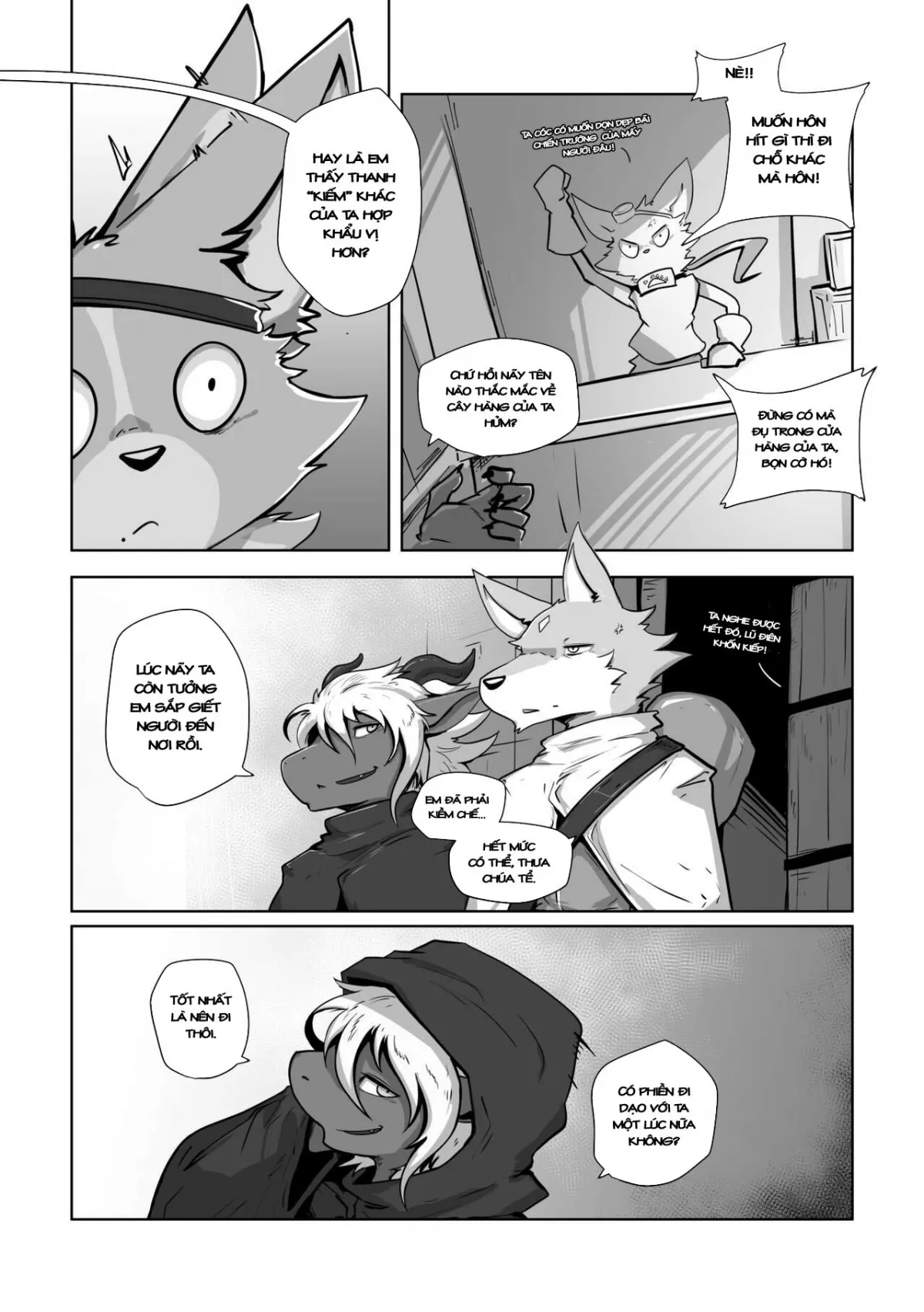 HentaiVN.net - Ảnh 22 - Hiệp sĩ và ác ma [Where you belong] - Chap 2