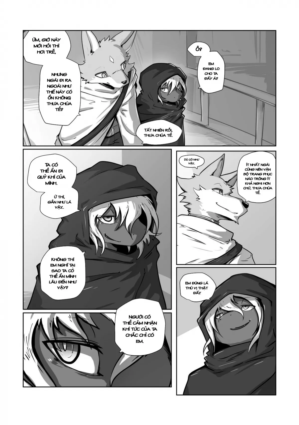HentaiVN.net - Ảnh 23 - Hiệp sĩ và ác ma [Where you belong] - Chap 2