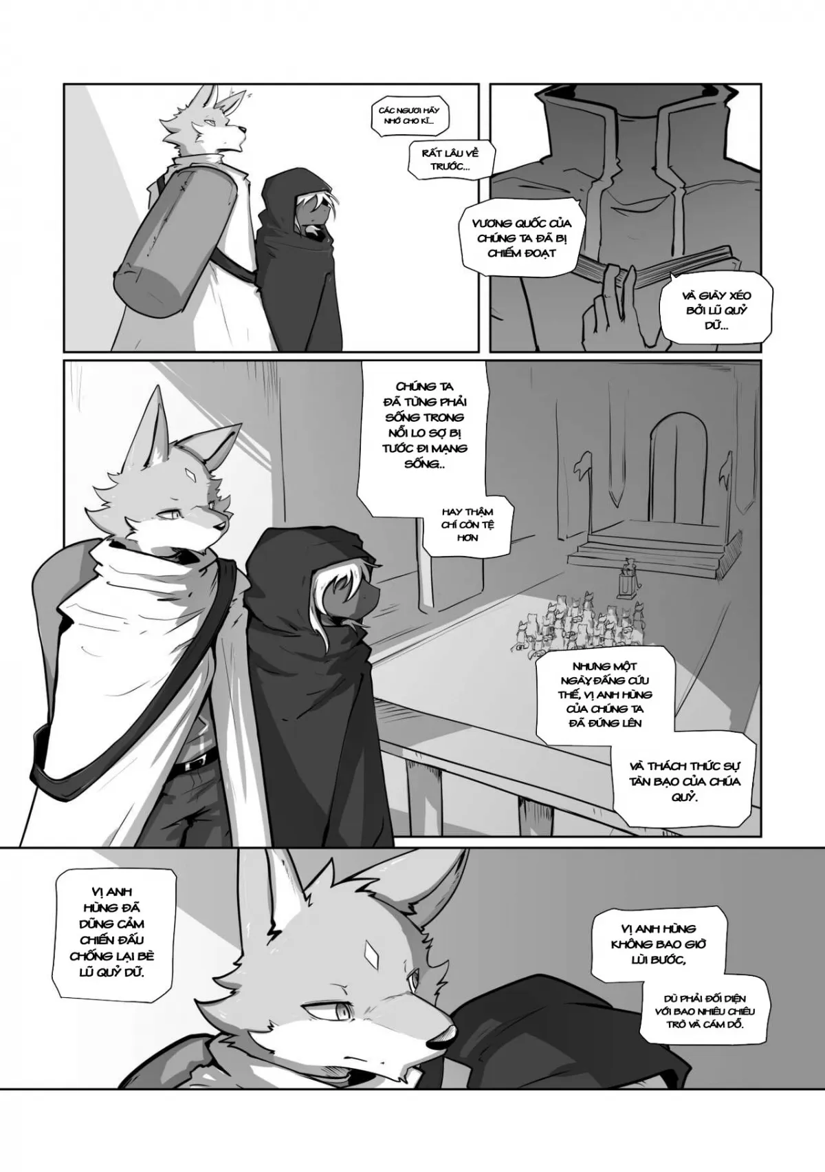 HentaiVN.net - Ảnh 24 - Hiệp sĩ và ác ma [Where you belong] - Chap 2