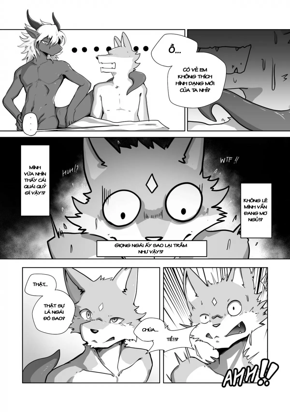 HentaiVN.net - Ảnh 7 - Hiệp sĩ và ác ma [Where you belong] - Chap 2