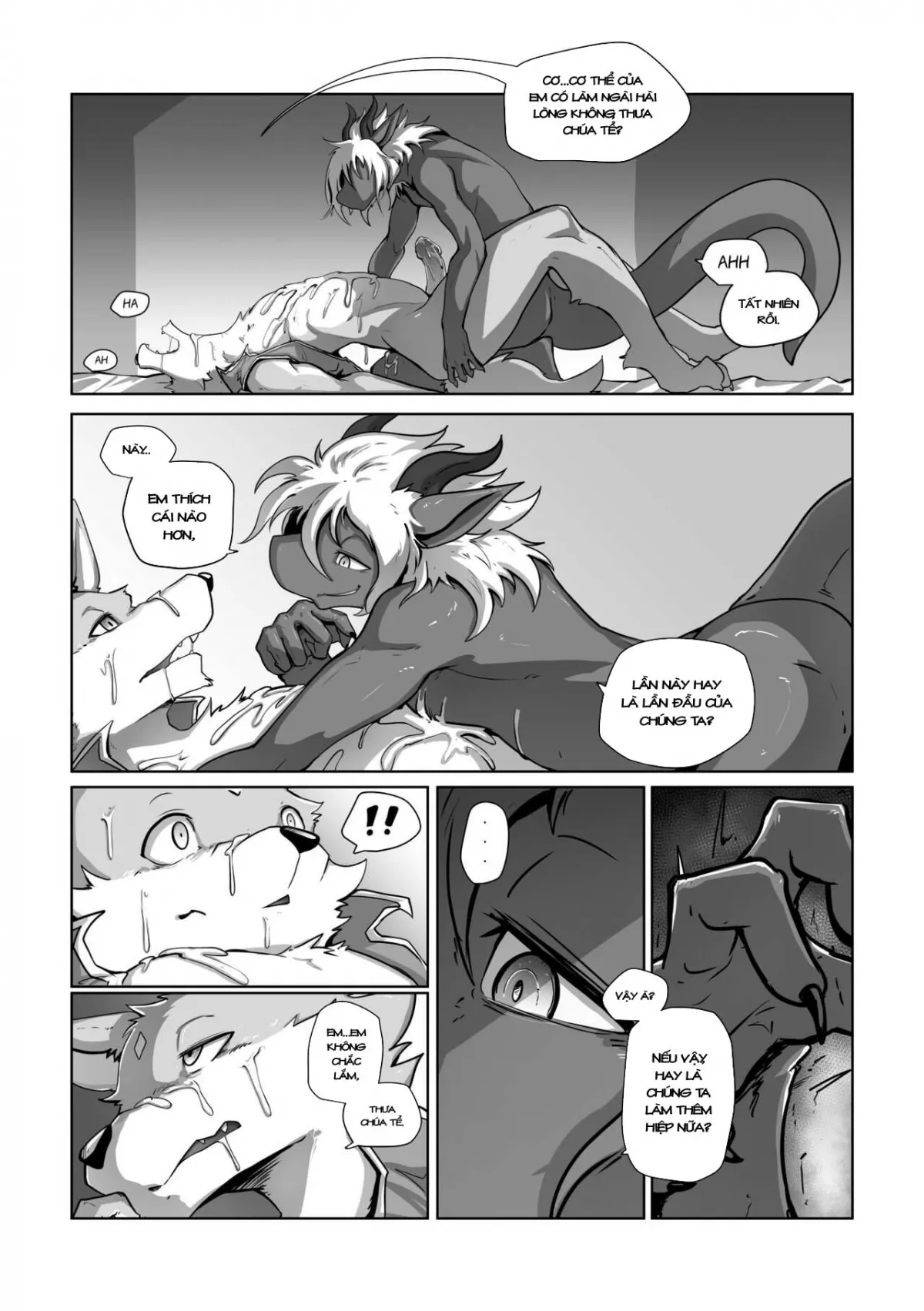 HentaiVN.net - Ảnh 12 - Hiệp sĩ và ác ma [Where you belong] - Chap 3