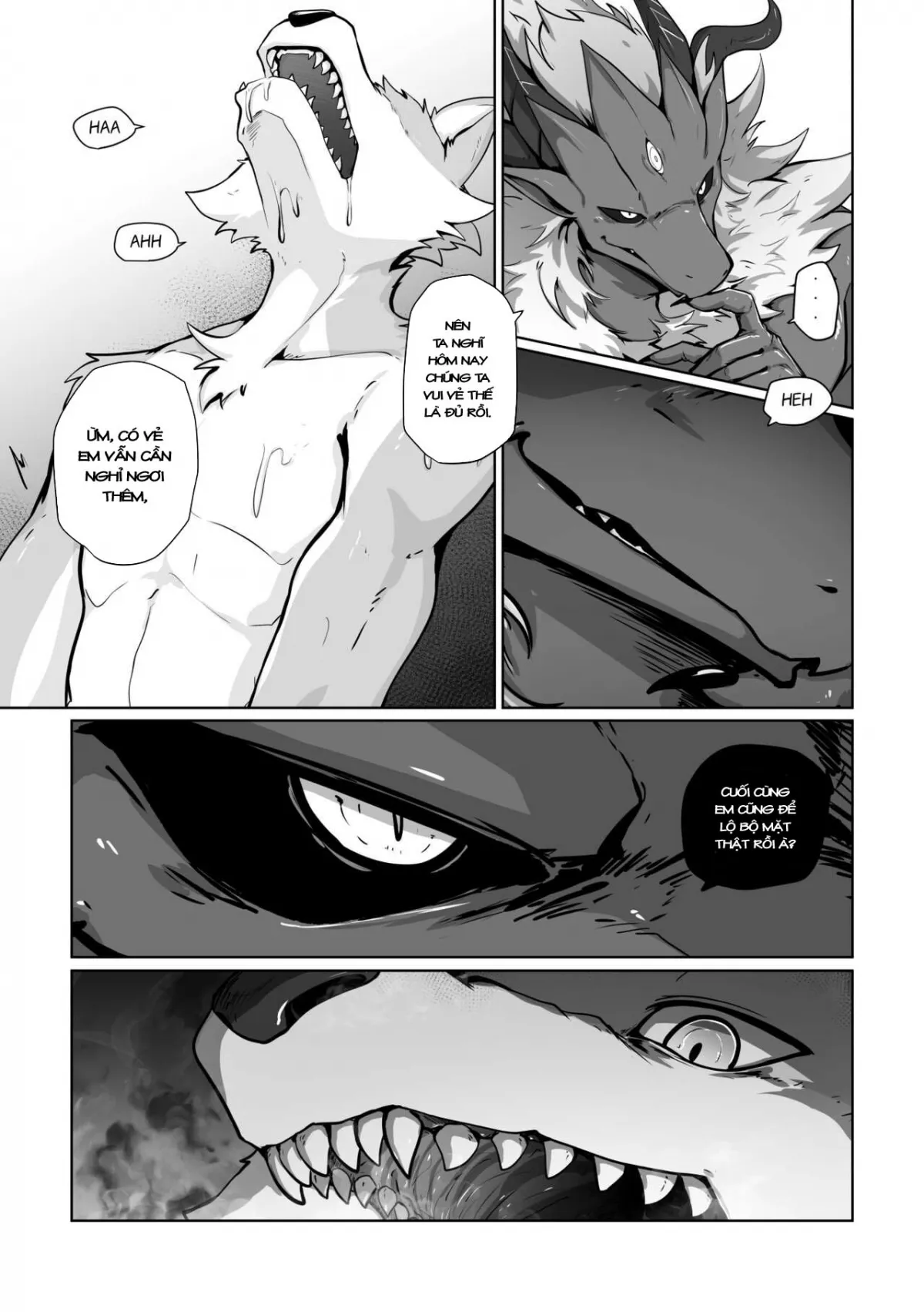 HentaiVN.net - Ảnh 22 - Hiệp sĩ và ác ma [Where you belong] - Chap 3