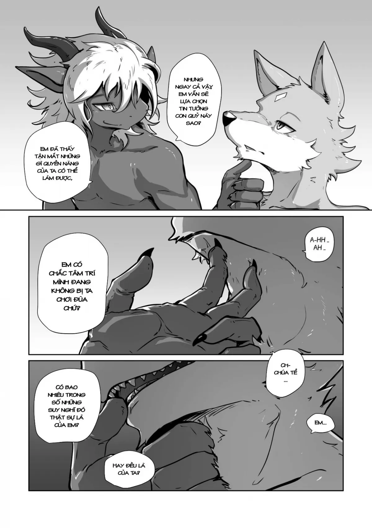 HentaiVN.net - Ảnh 31 - Hiệp sĩ và ác ma [Where you belong] - Chap 3