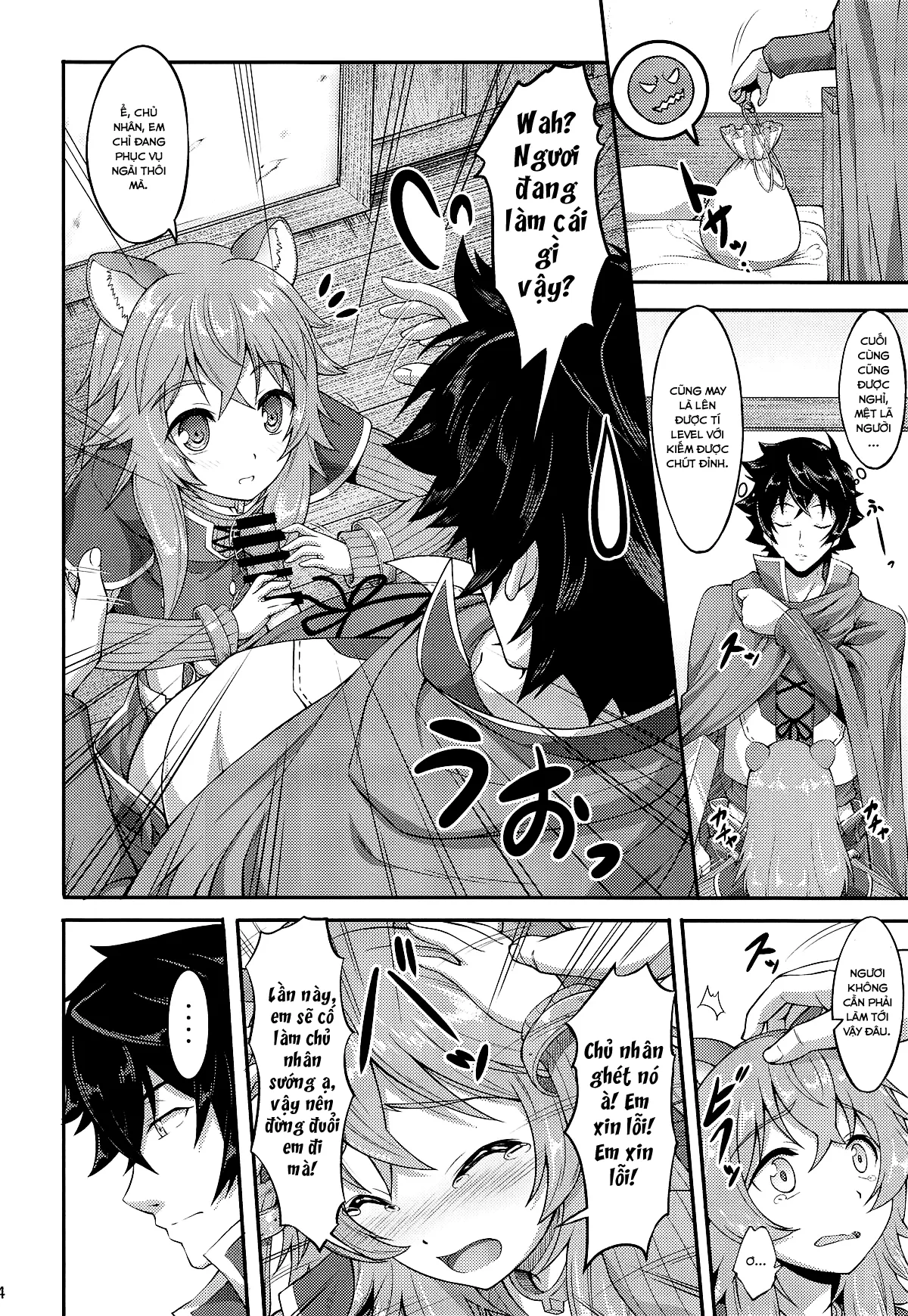 HentaiVN.net - Ảnh 4 - Nô lệ Raphtalia Lv.1 (Tate no Yuusha no Nariagari) [[A-Lucky☆村重の乱 (アラーキー村重)] SLAVE'S GIRL OF LEVEL 1 (盾の勇者の成り上がり)] - Chap 1