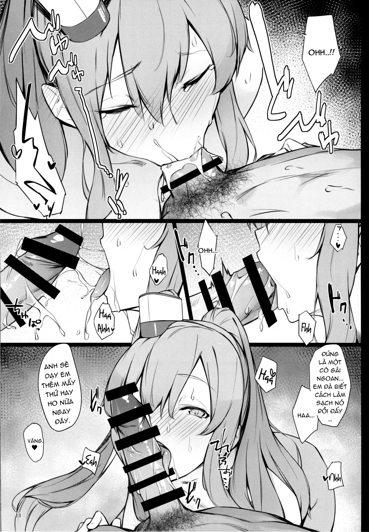 HentaiVN.net - Ảnh 12 - Công việc của thư ký hạm (Kantai Colection) [Mashou no Kantai 2] - Chap 1