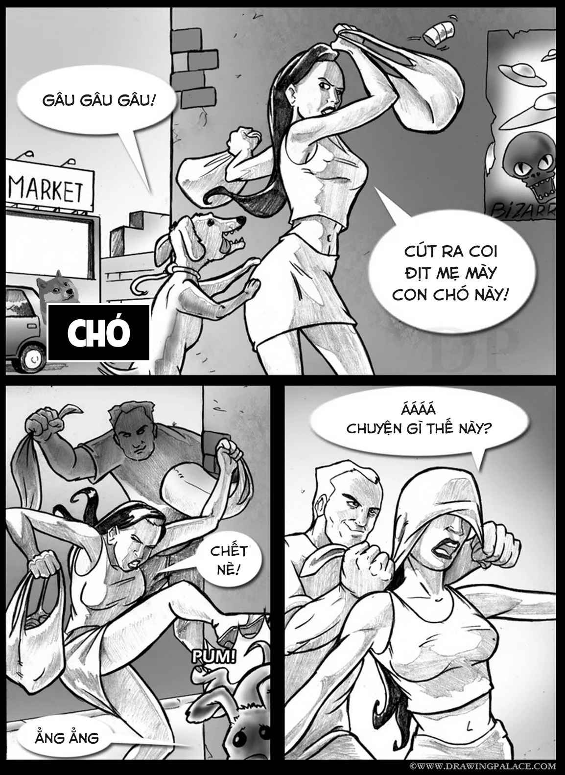 HentaiVN.net - Ảnh 3 - Chó [Doggy] - Chap 1