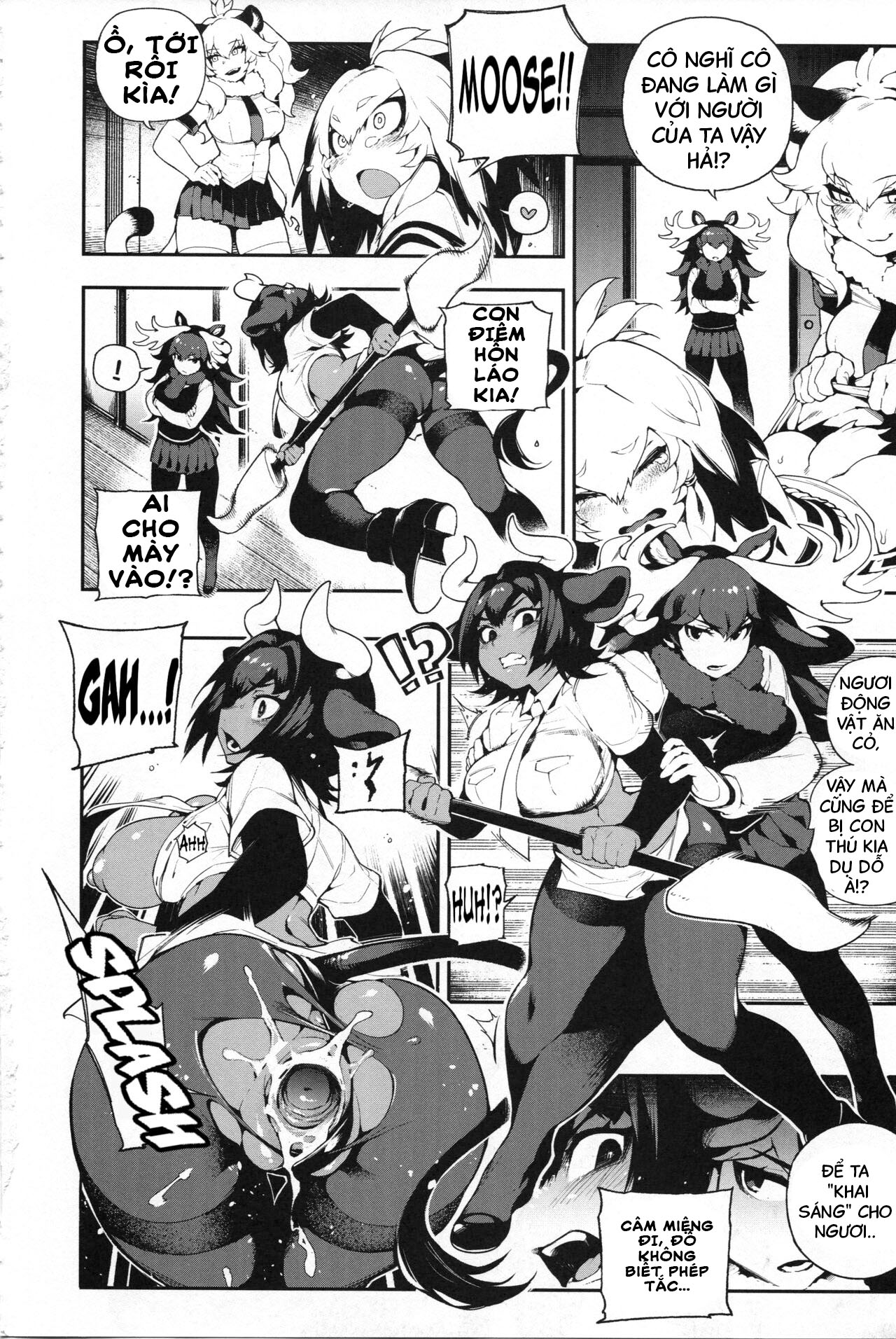 HentaiVN.net - Ảnh 10 - Beast Friends - Chap 1