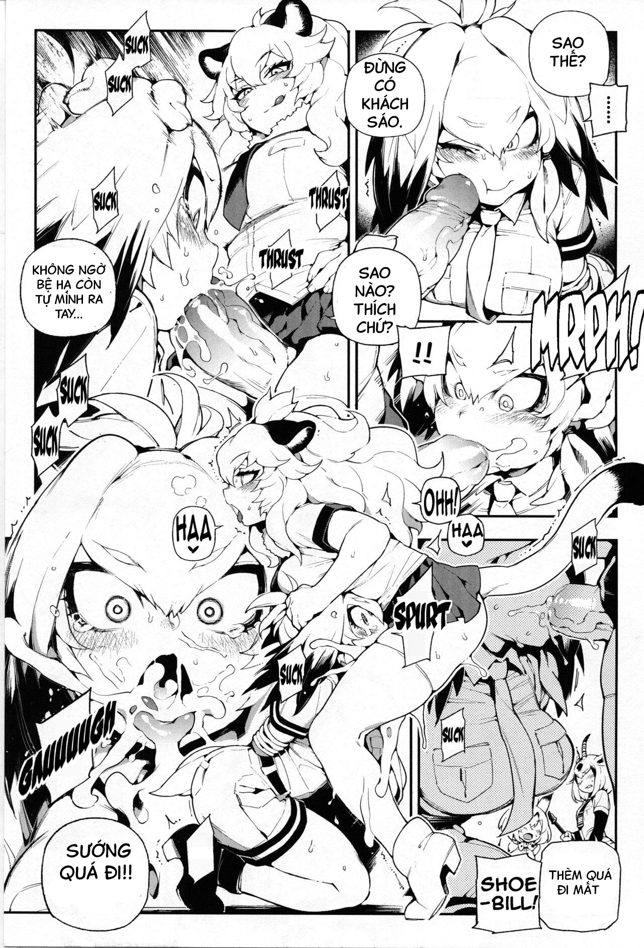 HentaiVN.net - Ảnh 5 - Beast Friends - Chap 1