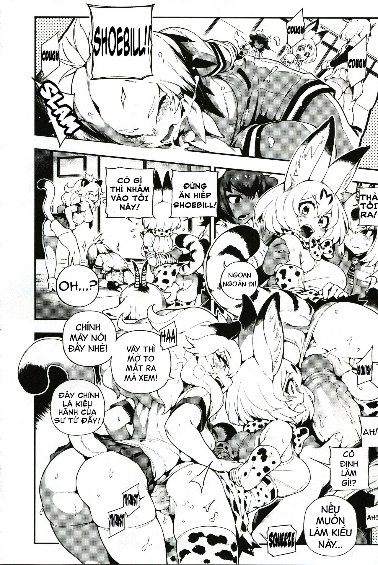 HentaiVN.net - Ảnh 6 - Beast Friends - Chap 1