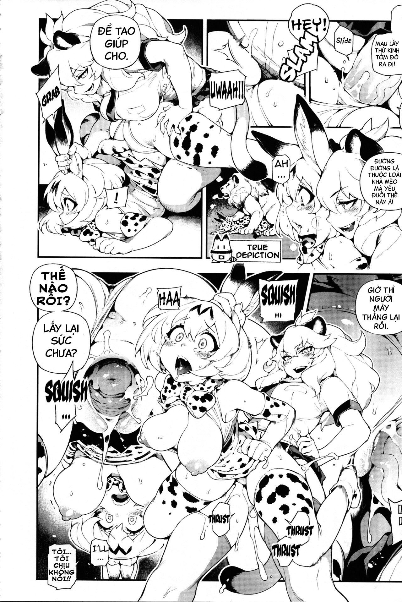 HentaiVN.net - Ảnh 8 - Beast Friends - Chap 1