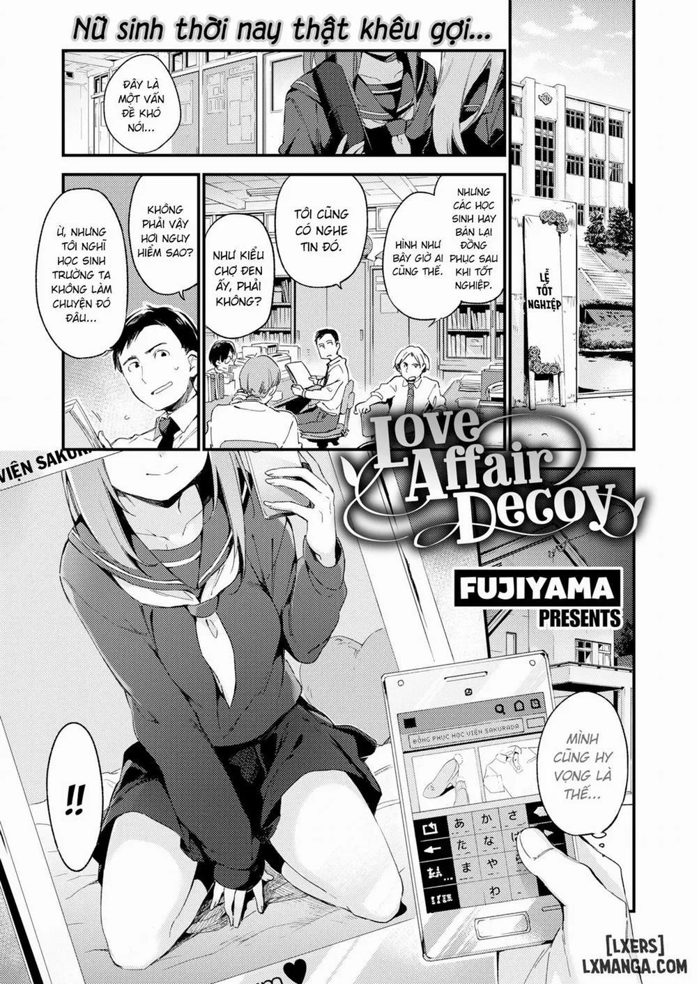 HentaiVN.net - Ảnh 1 - Love Affair Decoy - Chap 1