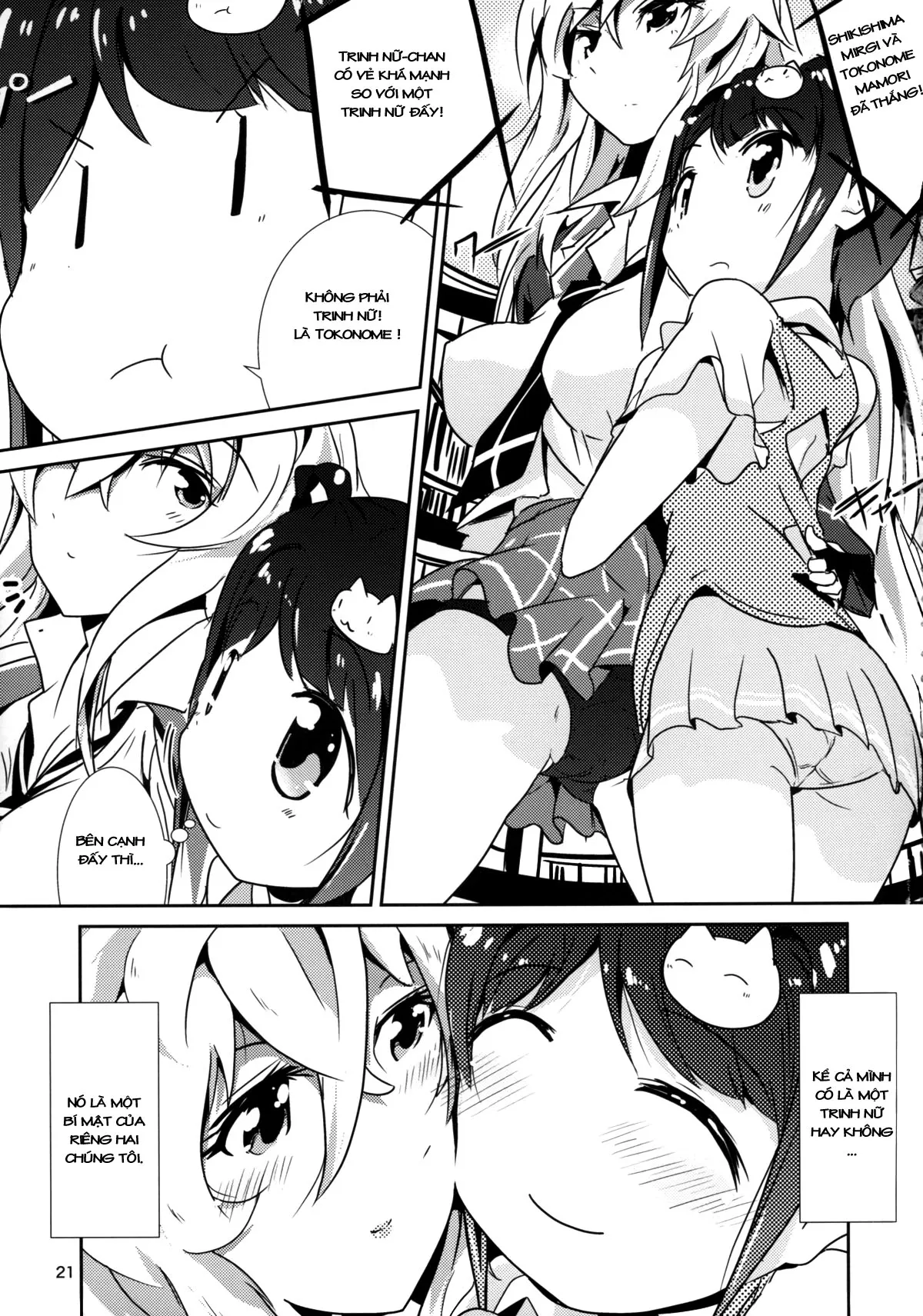 HentaiVN.net - Ảnh 22 - Doujinshi Hentai của Trang Sally - Chap 4