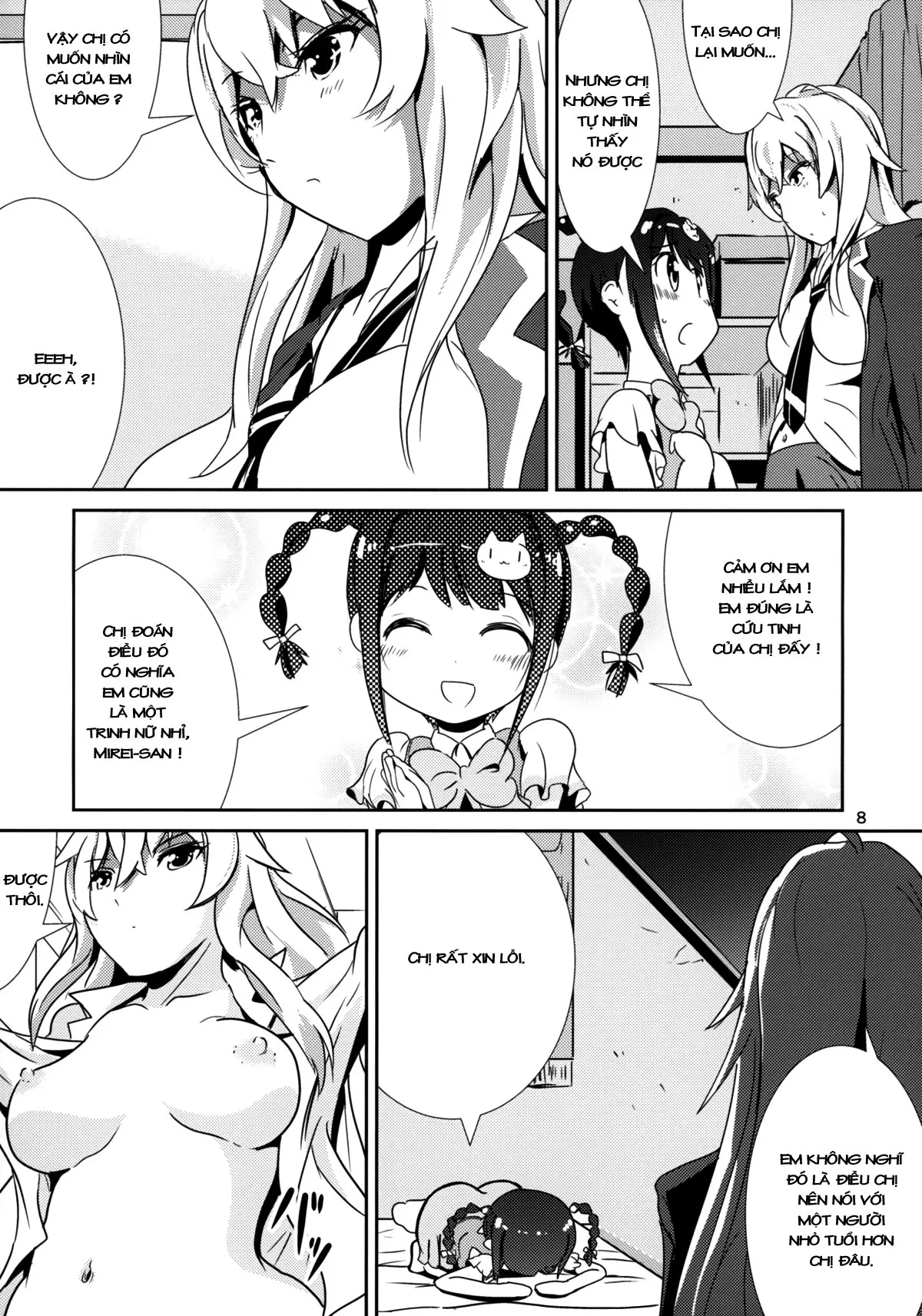HentaiVN.net - Ảnh 9 - Doujinshi Hentai của Trang Sally - Chap 4