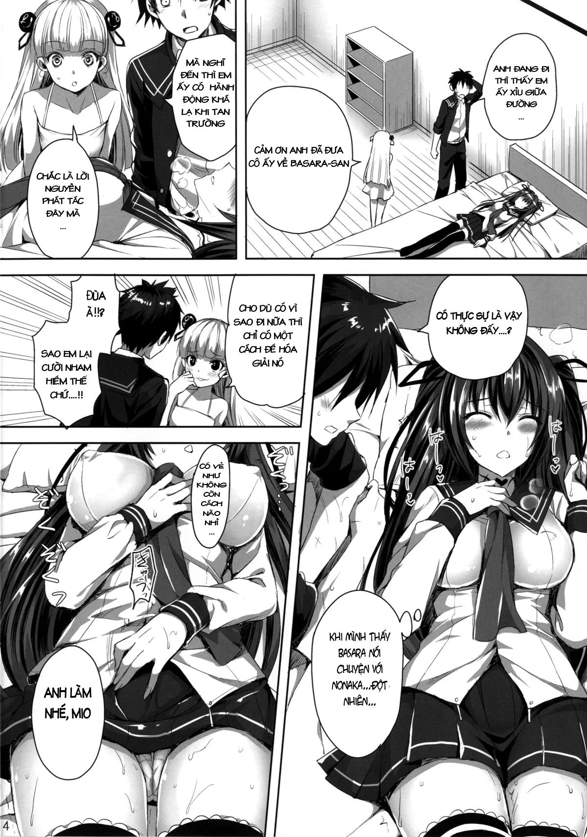 HentaiVN.net - Ảnh 4 - Doujinshi Hentai của Trang Sally - Chap 6