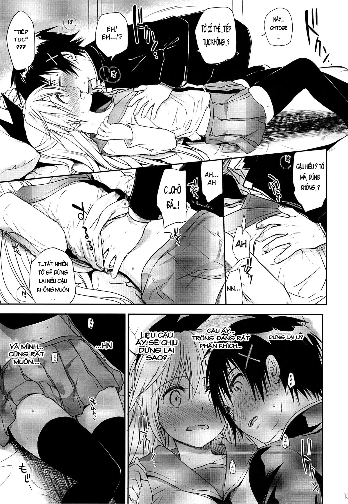 HentaiVN.net - Ảnh 12 - Doujinshi Hentai của Trang Sally - Chap 9
