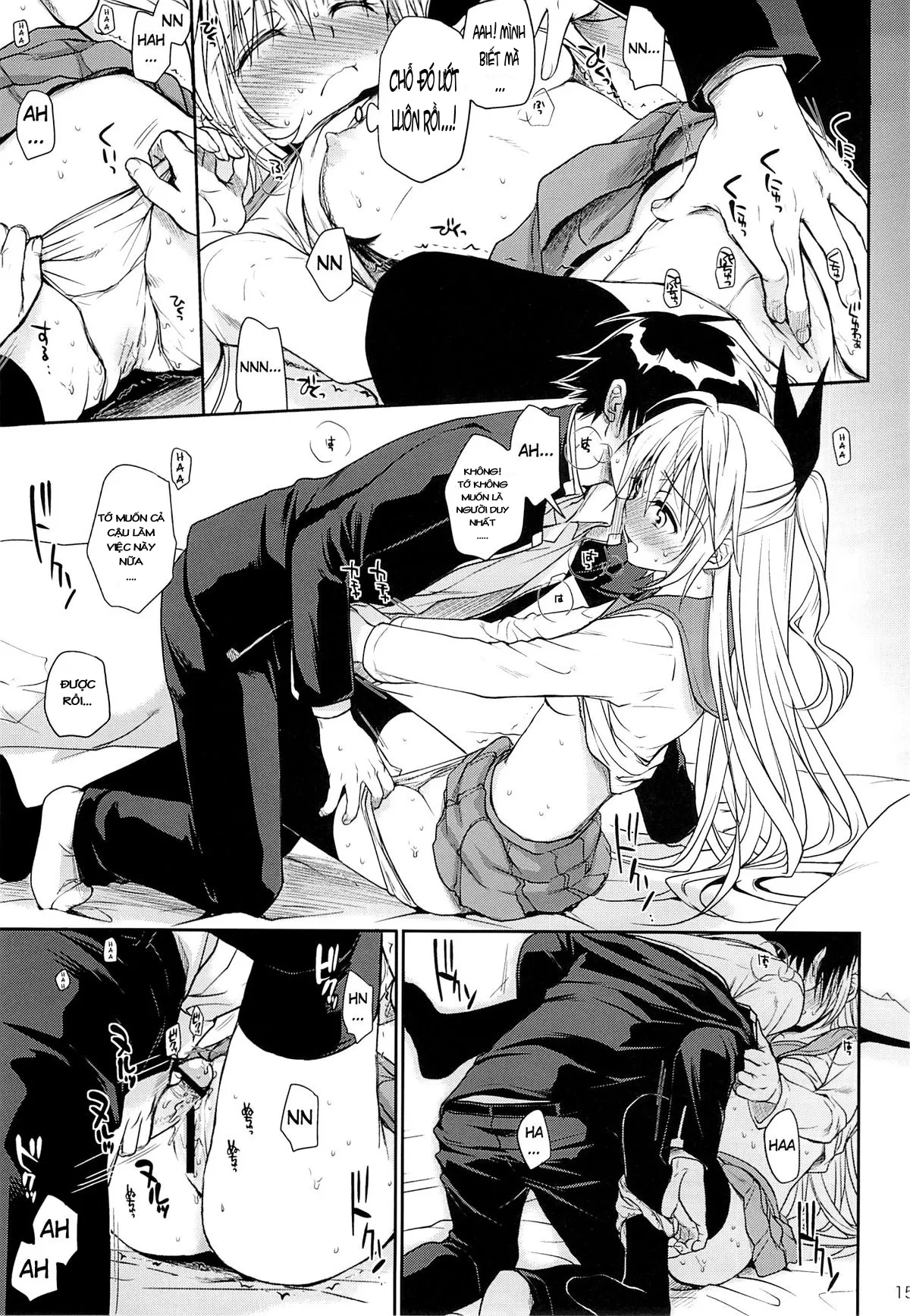 HentaiVN.net - Ảnh 14 - Doujinshi Hentai của Trang Sally - Chap 9