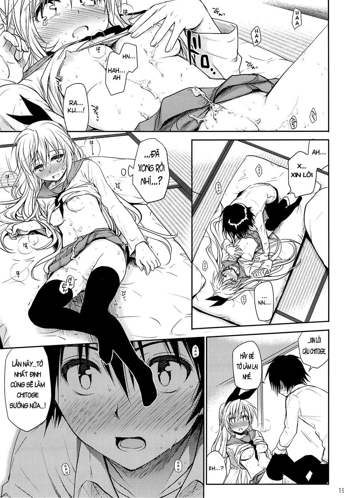 HentaiVN.net - Ảnh 18 - Doujinshi Hentai của Trang Sally - Chap 9